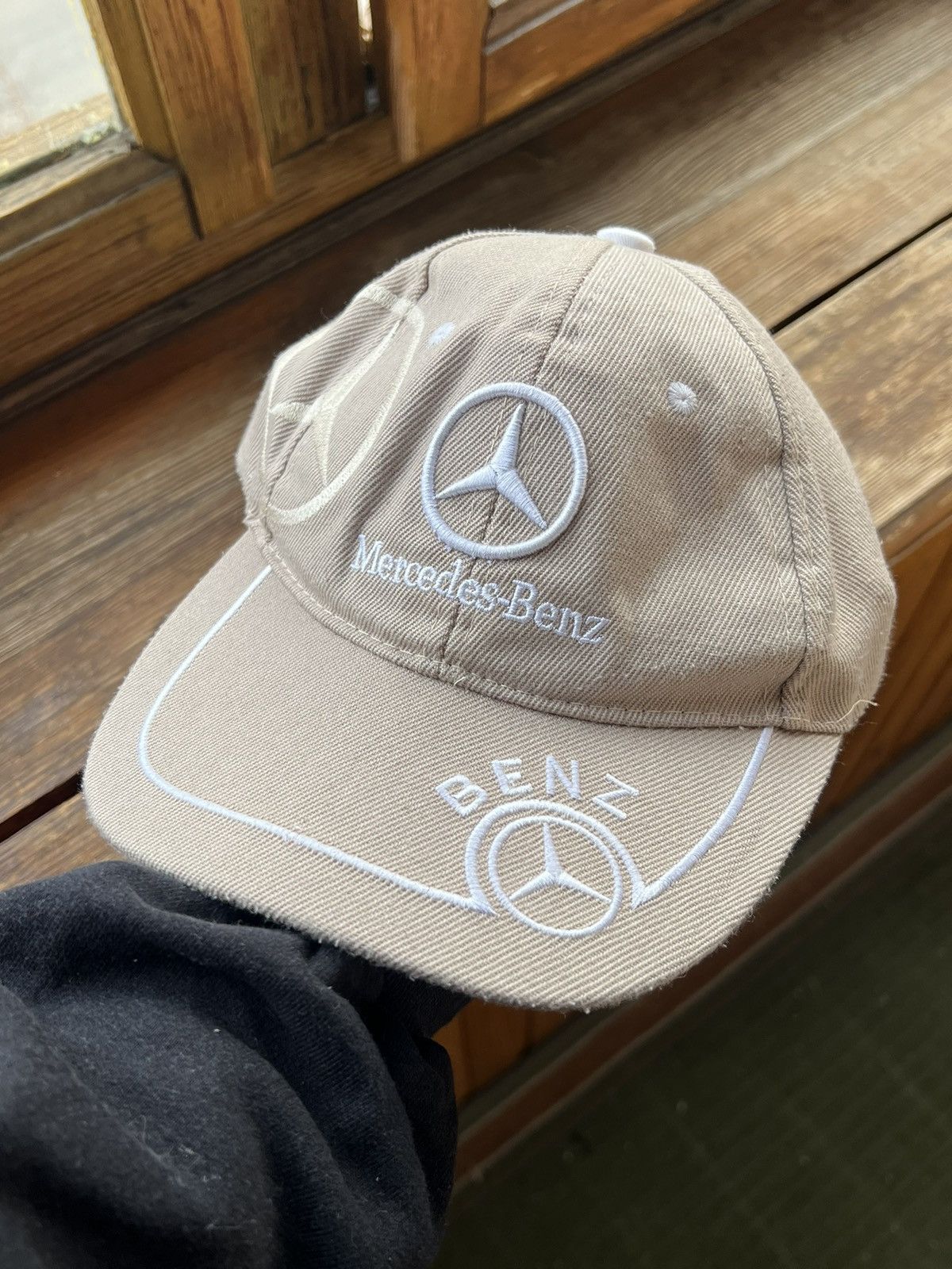 Other Vintage Y2K Mercedes Benz Hat Racing Cap Size ONE SIZE - 4 Thumbnail