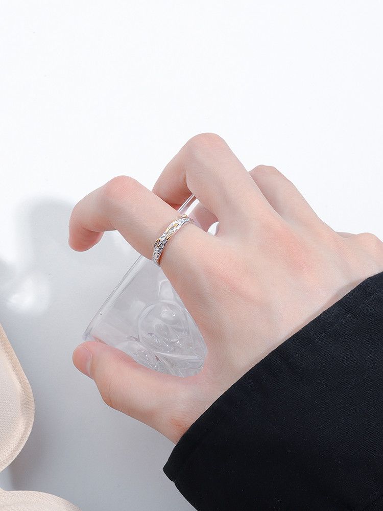 Jewelry New Design Jewelry Rings Open Size Chrome Ring (Size 7-13) Size ONE SIZE - 3 Thumbnail