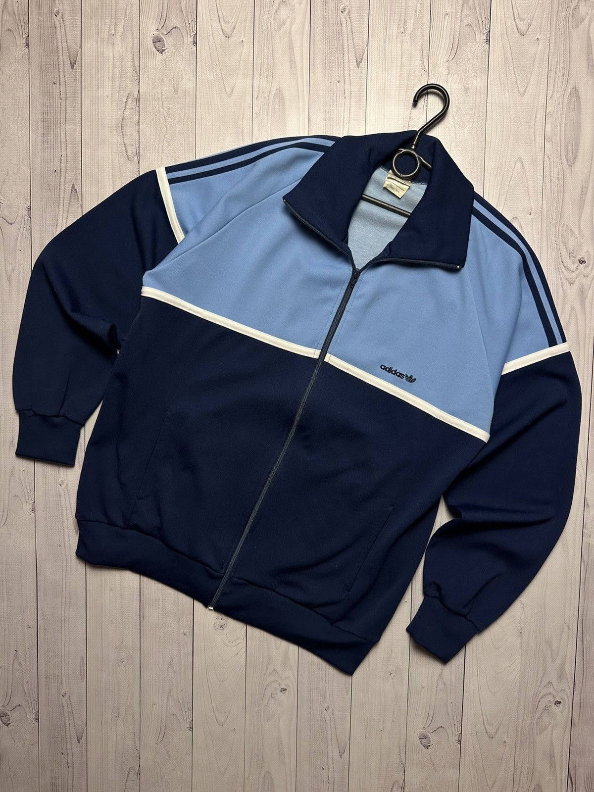 Adidas × Vintage Vintage adidas originals AVIREX track jacket size XL Size US L / EU 52-54 / 3 - 1 Thumbnail