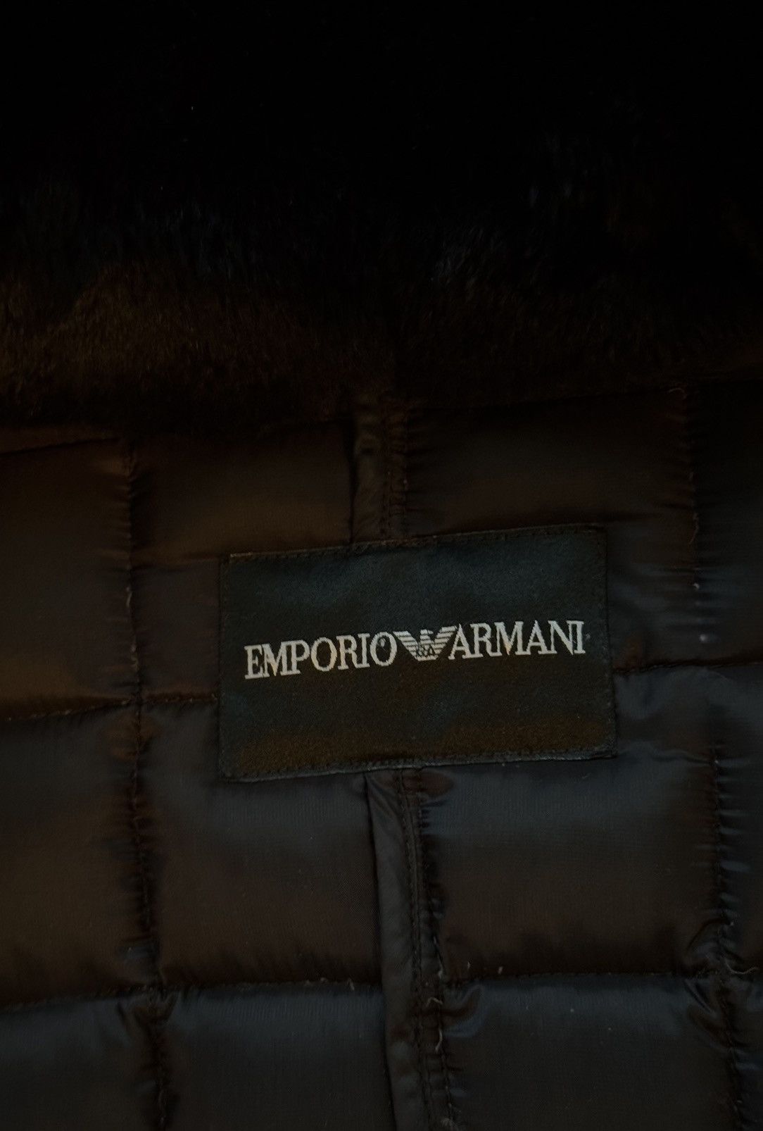 Armani × Emporio Armani Emporio Armani down puffer wool jacket Size M / US 6-8 / IT 42-44 - 6 Thumbnail