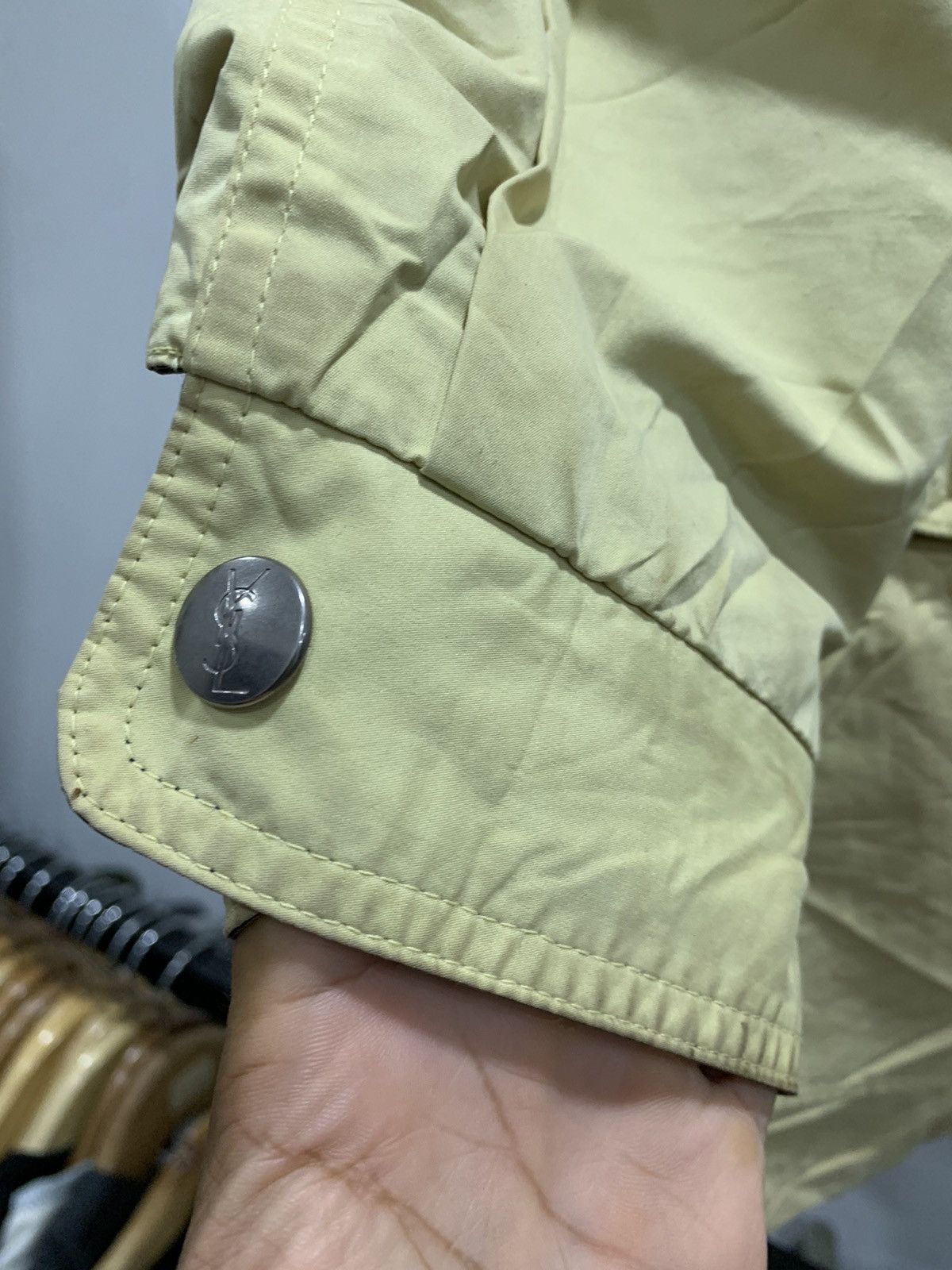 Vintage × Yves Saint Laurent Vintage Reversible Parka Jacket 80s Size US L / EU 52-54 / 3 - 7 Thumbnail