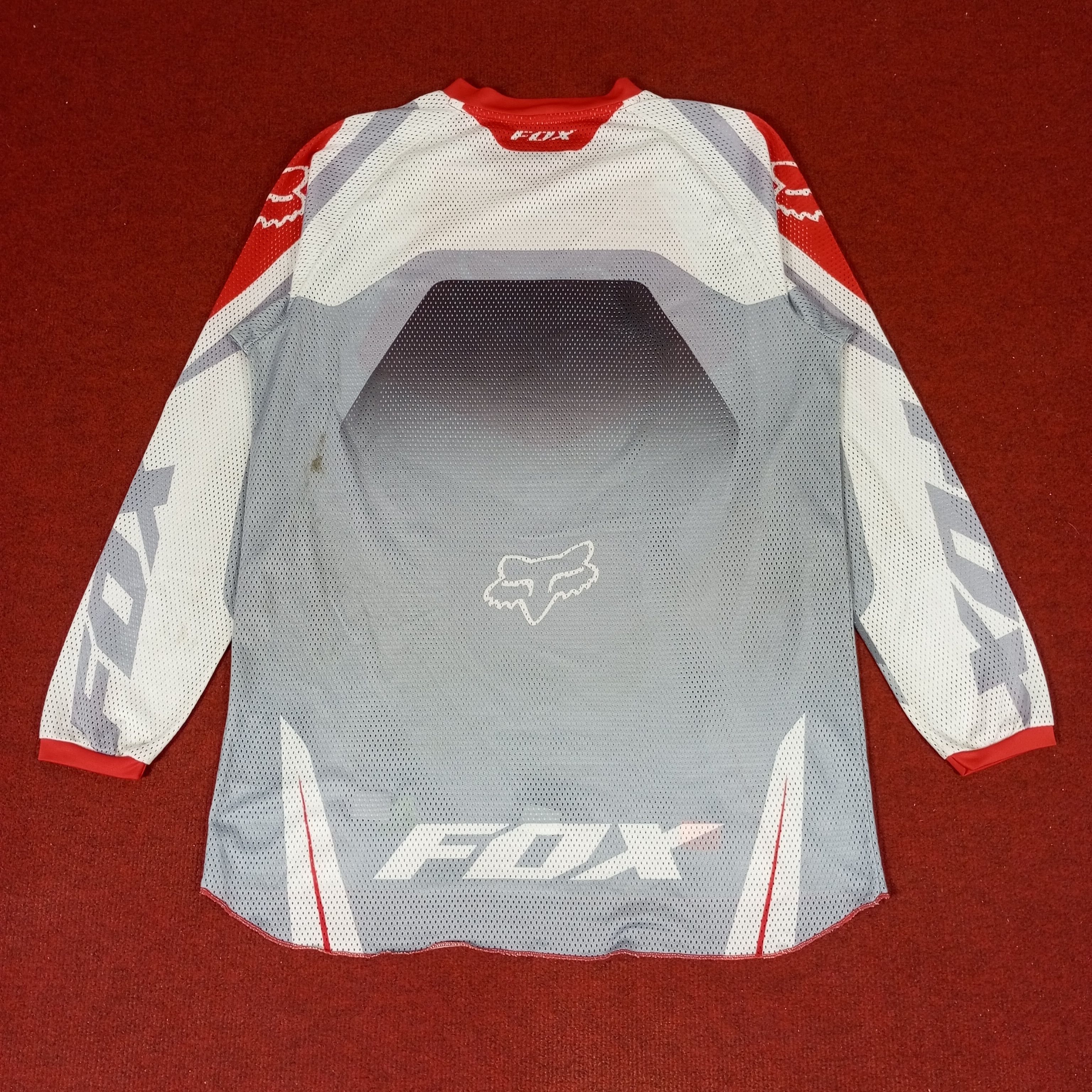 Fox Racing × Vintage Fox Racing Logo Design Motocross Sports Jersey Size US L / EU 52-54 / 3 - 3 Thumbnail