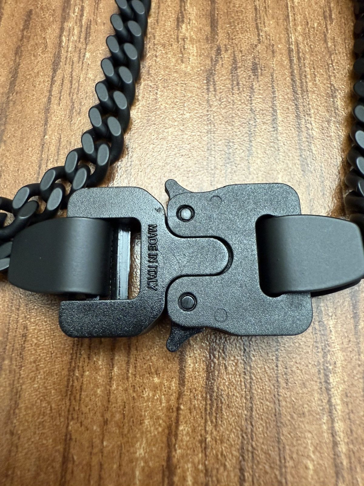 1017 ALYX 9SM Alyx 1017 9SM - Signature Buckle Necklace in black Size ONE SIZE - 3 Thumbnail