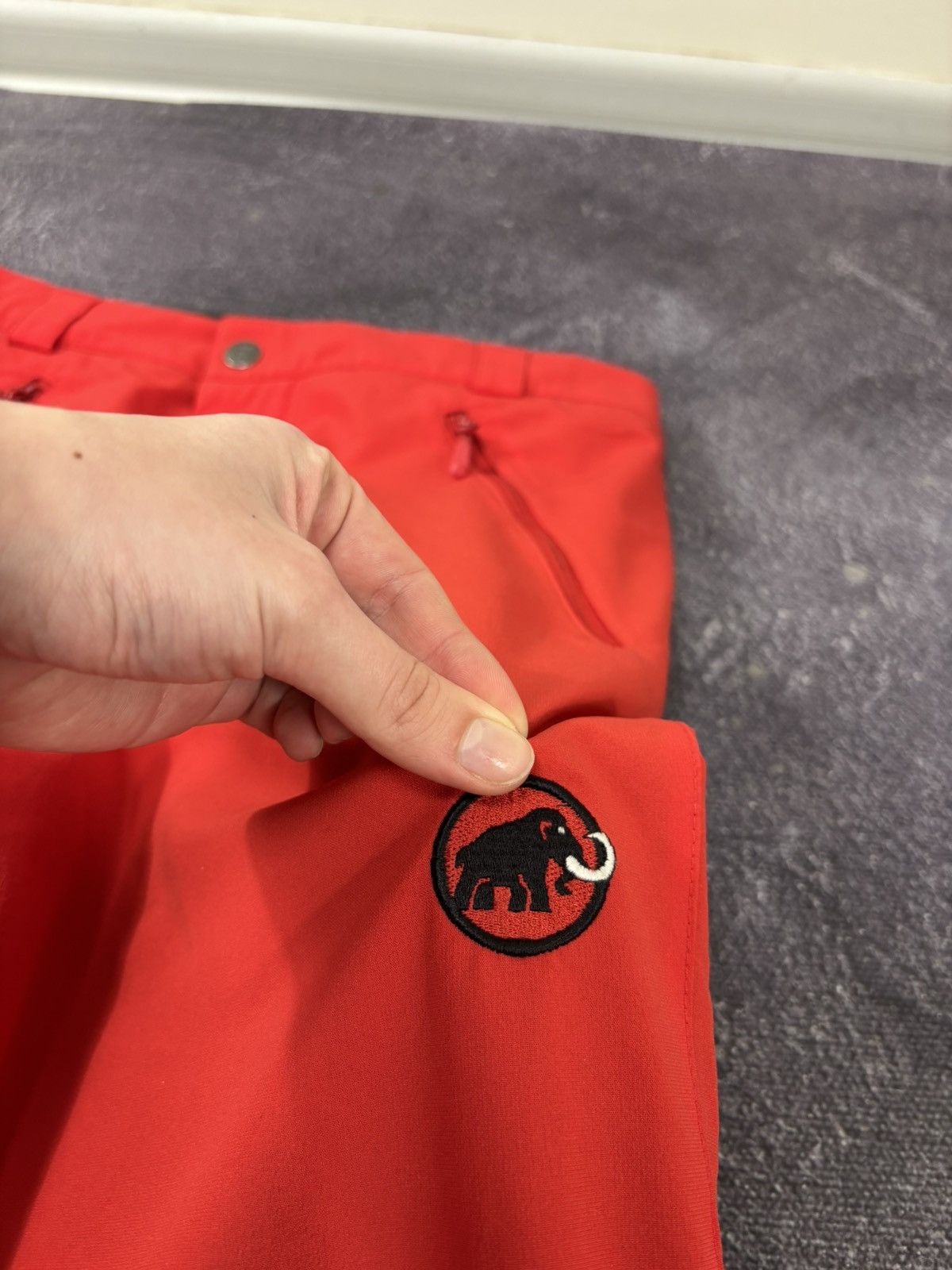 Mammut Mammut Men’s Tatramar Schoeller Red Insulated Snow Ski Pants Size US 30 / EU 46 - 9 Thumbnail