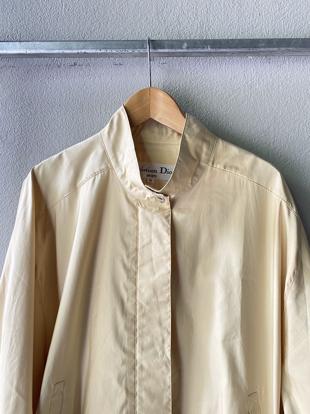 Dior Christian Dior sports beige logo jacket Size US M / EU 48-50 / 2 - 4 Thumbnail