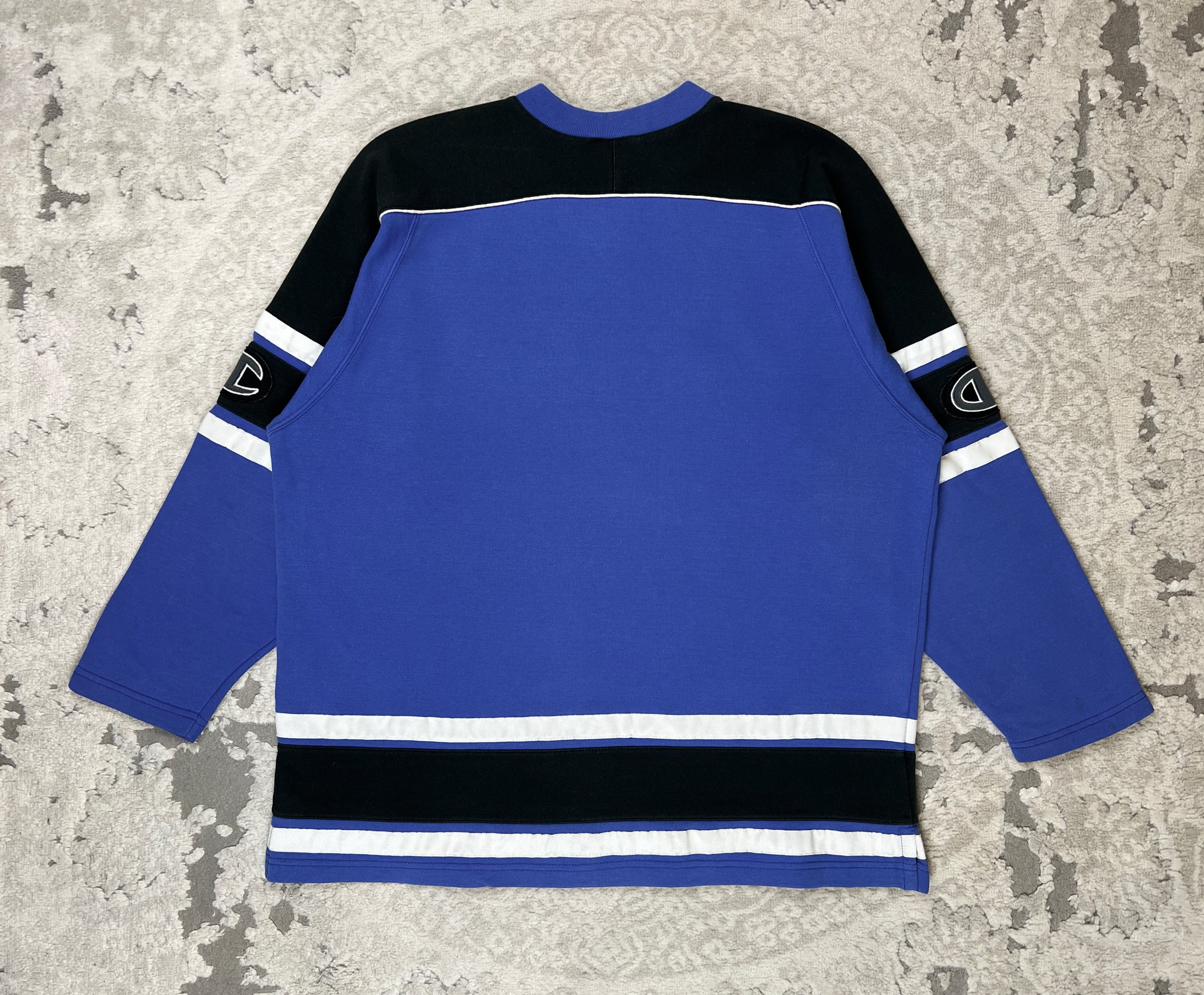 Champion Vintage Champion USA Hockey Jersey Style Sweatshirt Big Logo Size US M / EU 48-50 / 2 - 6 Thumbnail