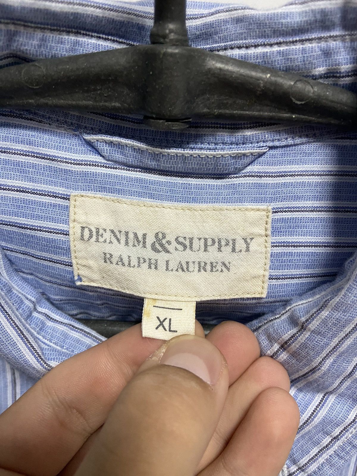 Ralph Lauren × Vintage Ralph Lauren denim supply Vintage Button Ups Luxury Size US XL / EU 56 / 4 - 5 Thumbnail