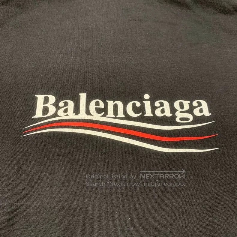 Balenciaga Balenciaga Black Coke Hoodie Sweatshirt. Size US XL / EU 56 / 4 - 3 Thumbnail