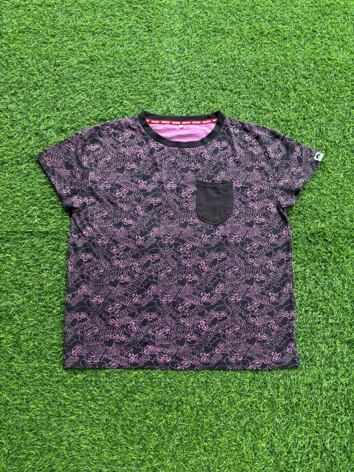 Hysteric Glamour Y2k Hikakin Pocket Full Print Tshirt Size US L / EU 52-54 / 3 - 1 Thumbnail
