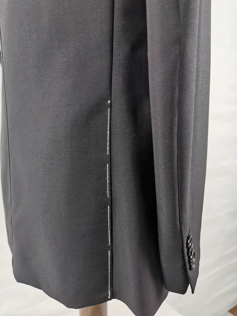Jil Sander Jil Sander Casual silhouette suit with visible topstitchin Size L / US 10 / IT 46 - 3 Thumbnail