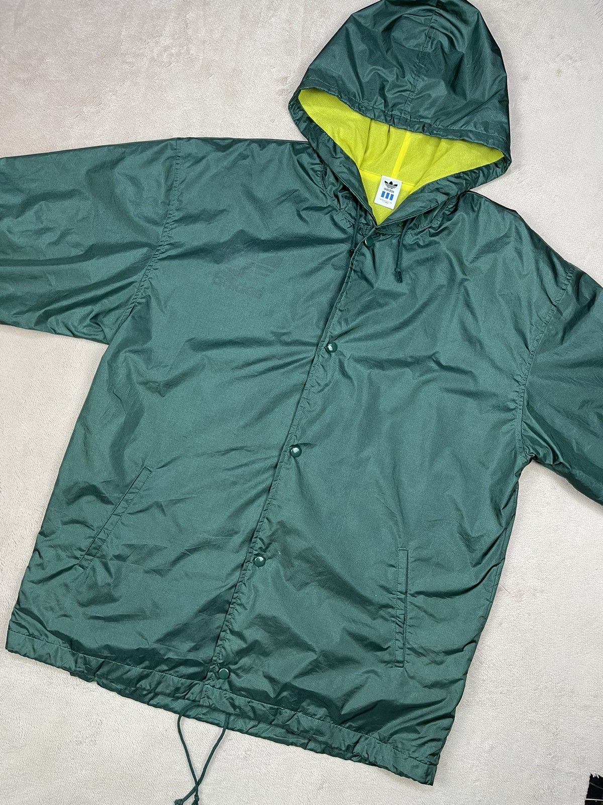 Adidas Vintage 90s ADIDAS BIG LOGO Coach Jacket Size US L / EU 52-54 / 3 - 5 Thumbnail