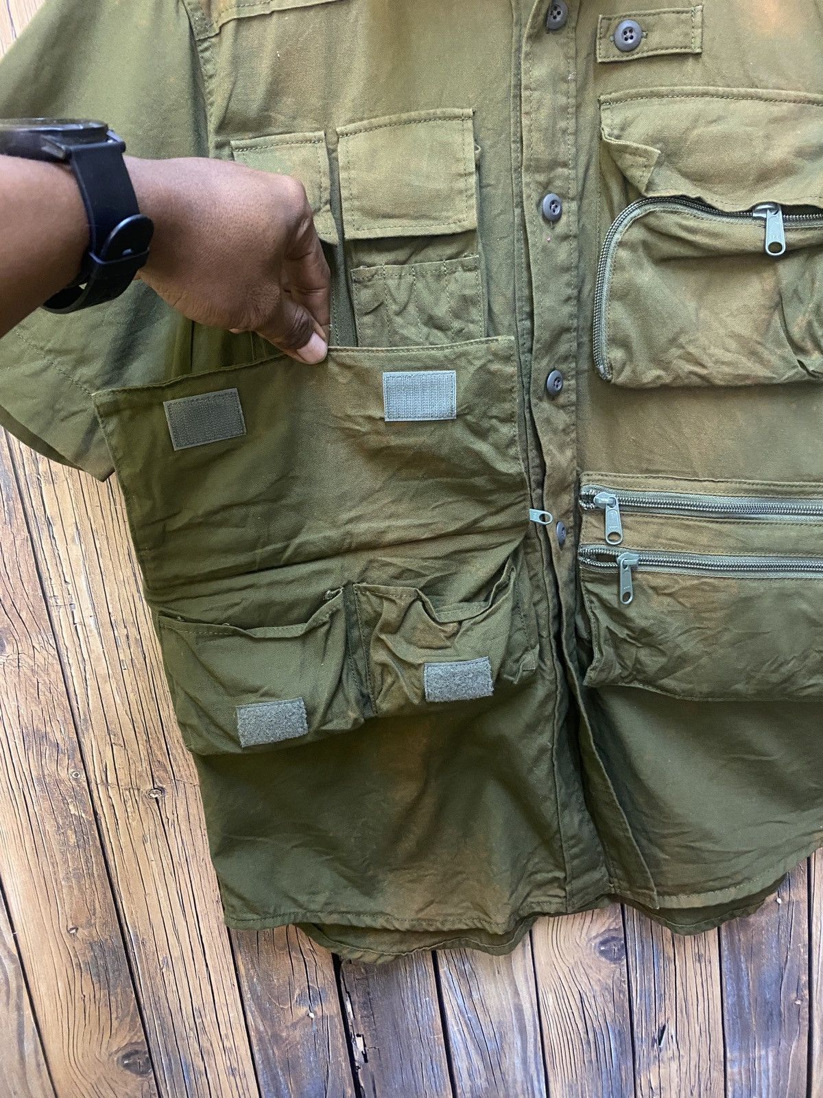Japanese Brand × Le Grande Bleu (L.G.B.) Sett incorp tactical shirt Size US L / EU 52-54 / 3 - 6 Thumbnail