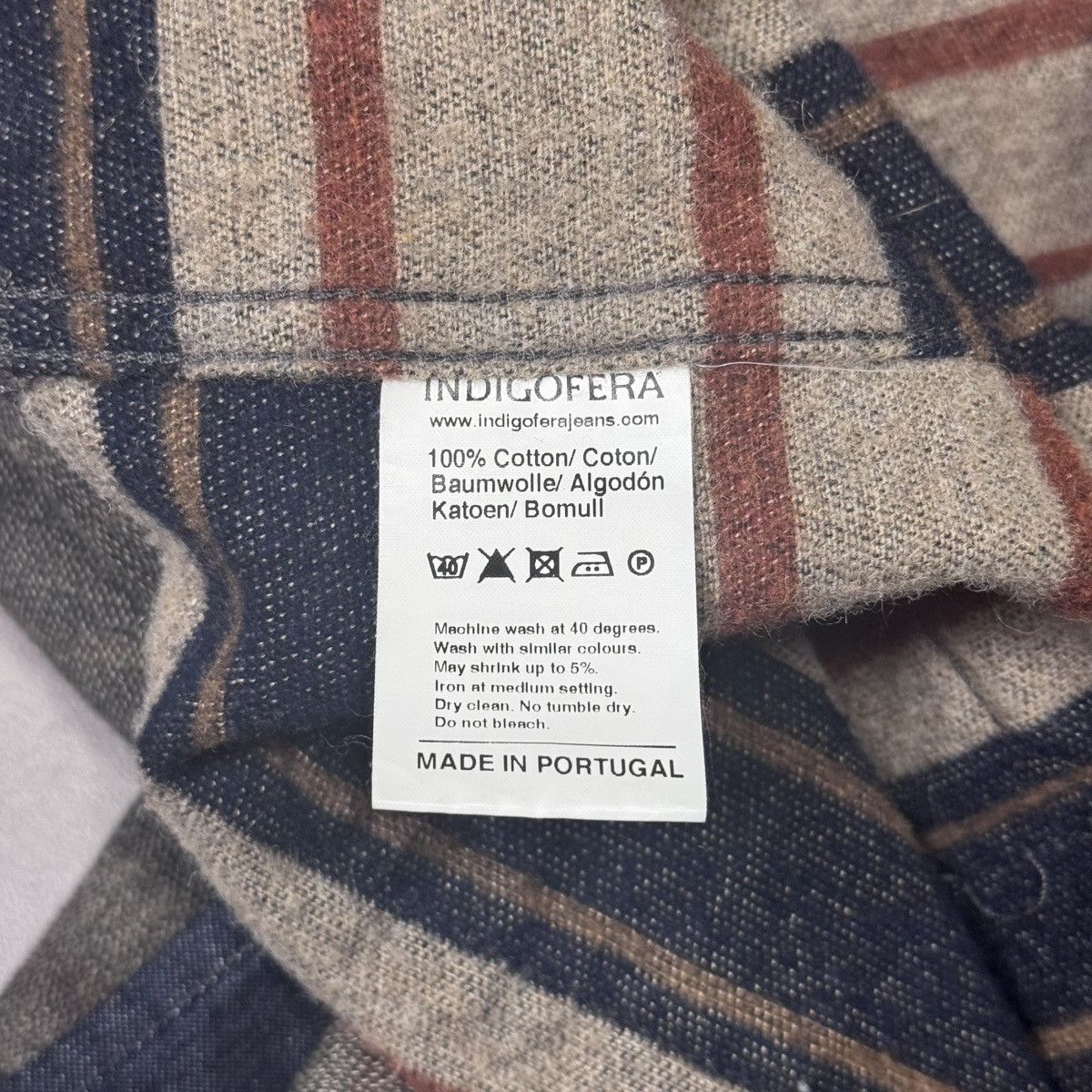 Indigofera Indigofera Men's Con/Wool Shirt/Jacket Hepcat Edition Size:L Size US L / EU 52-54 / 3 - 4 Thumbnail