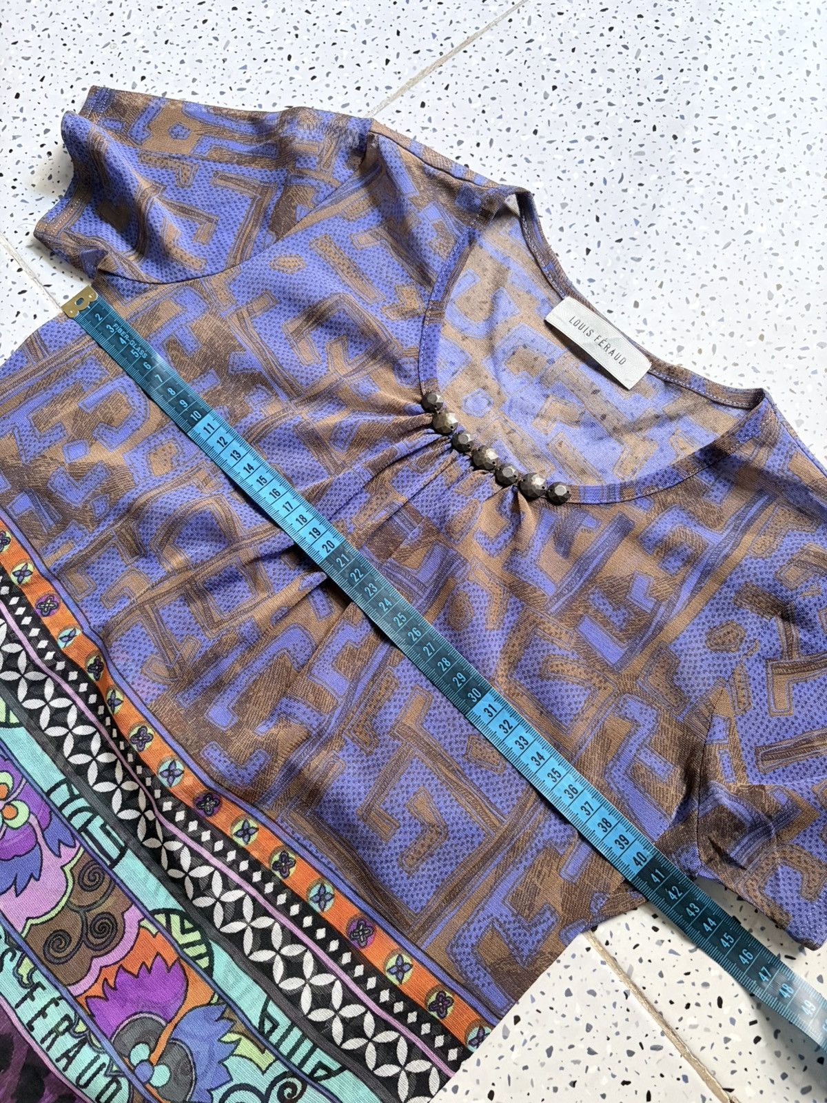 Louis Feraud Louis Feraud Women Mesh Tops Size S / US 4 / IT 40 - 12 Thumbnail