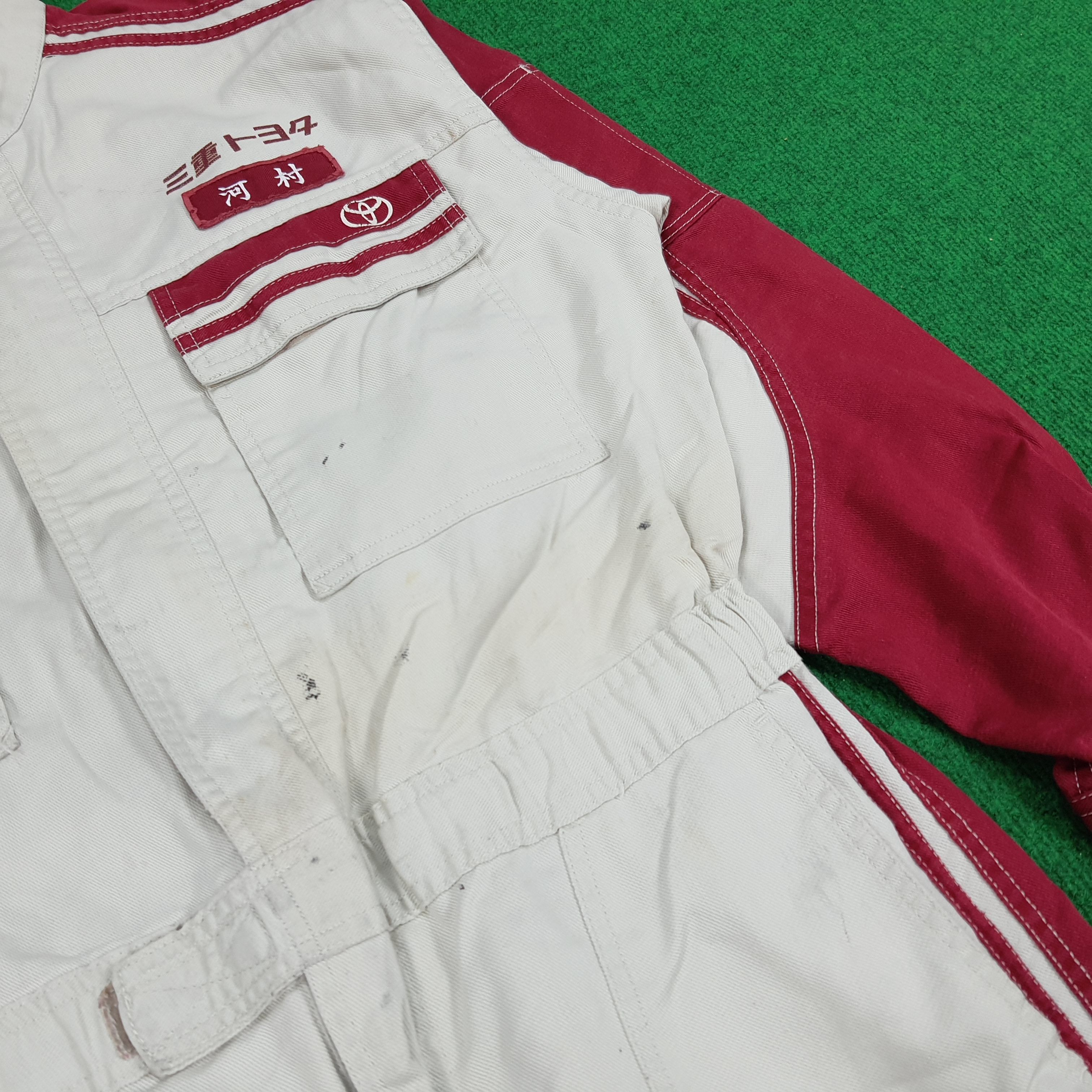 Japanese Brand × Vintage Vintage Tecno Toyota Japan Racing Workwear Coverall Size US M / EU 48-50 / 2 - 7 Thumbnail