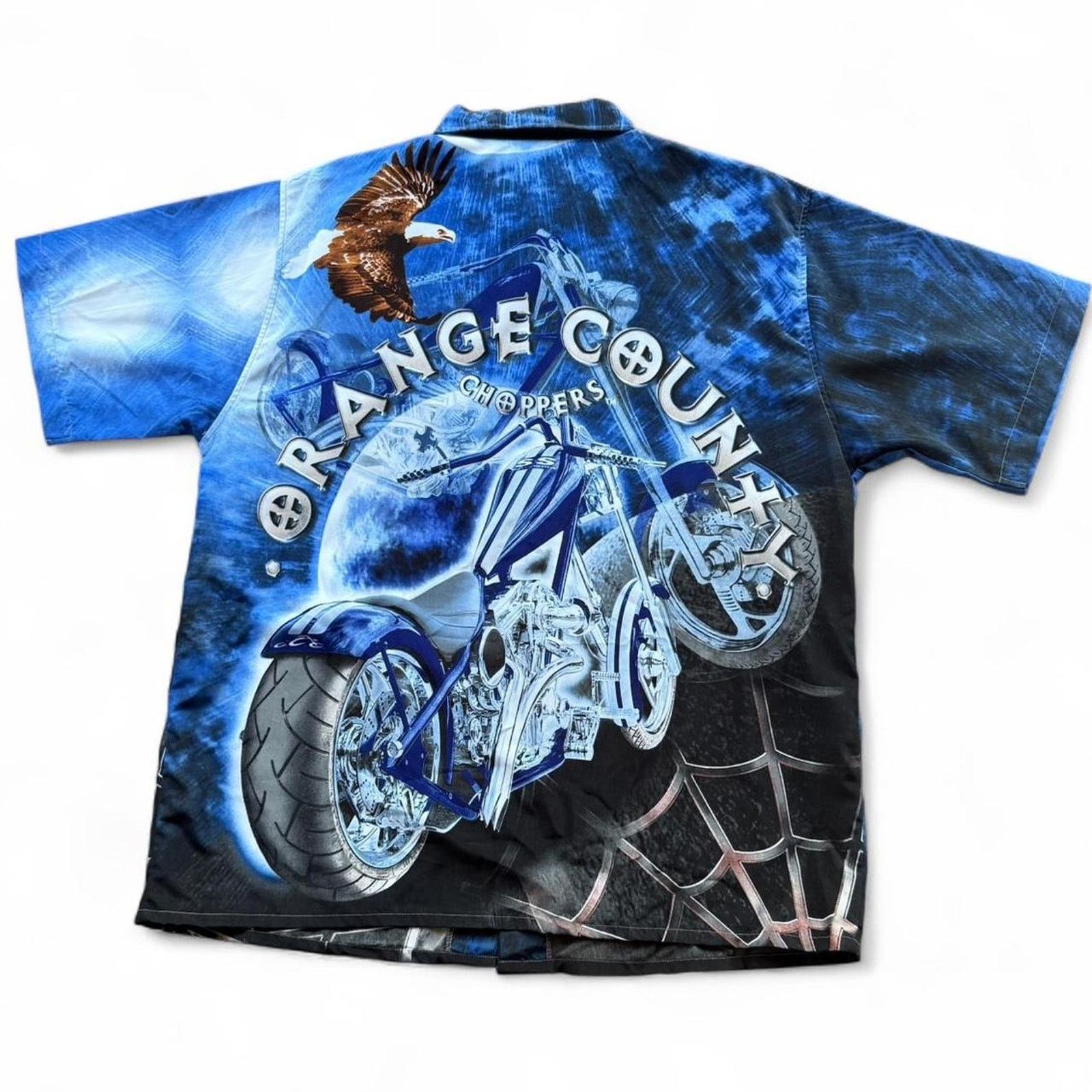 Vintage Vintage 2004 Orange County Choppers Button Up Shirt Size US XL / EU 56 / 4 - 2 Thumbnail
