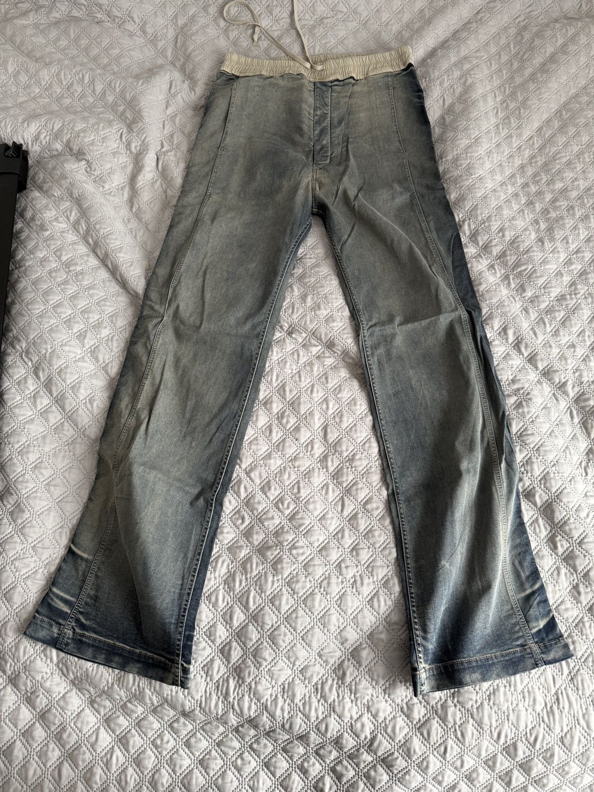 Rick Owens × Rick Owens Drkshdw Rick Owens Pusher Hustler Button Pants Size US 36 / EU 52 - 1 Thumbnail