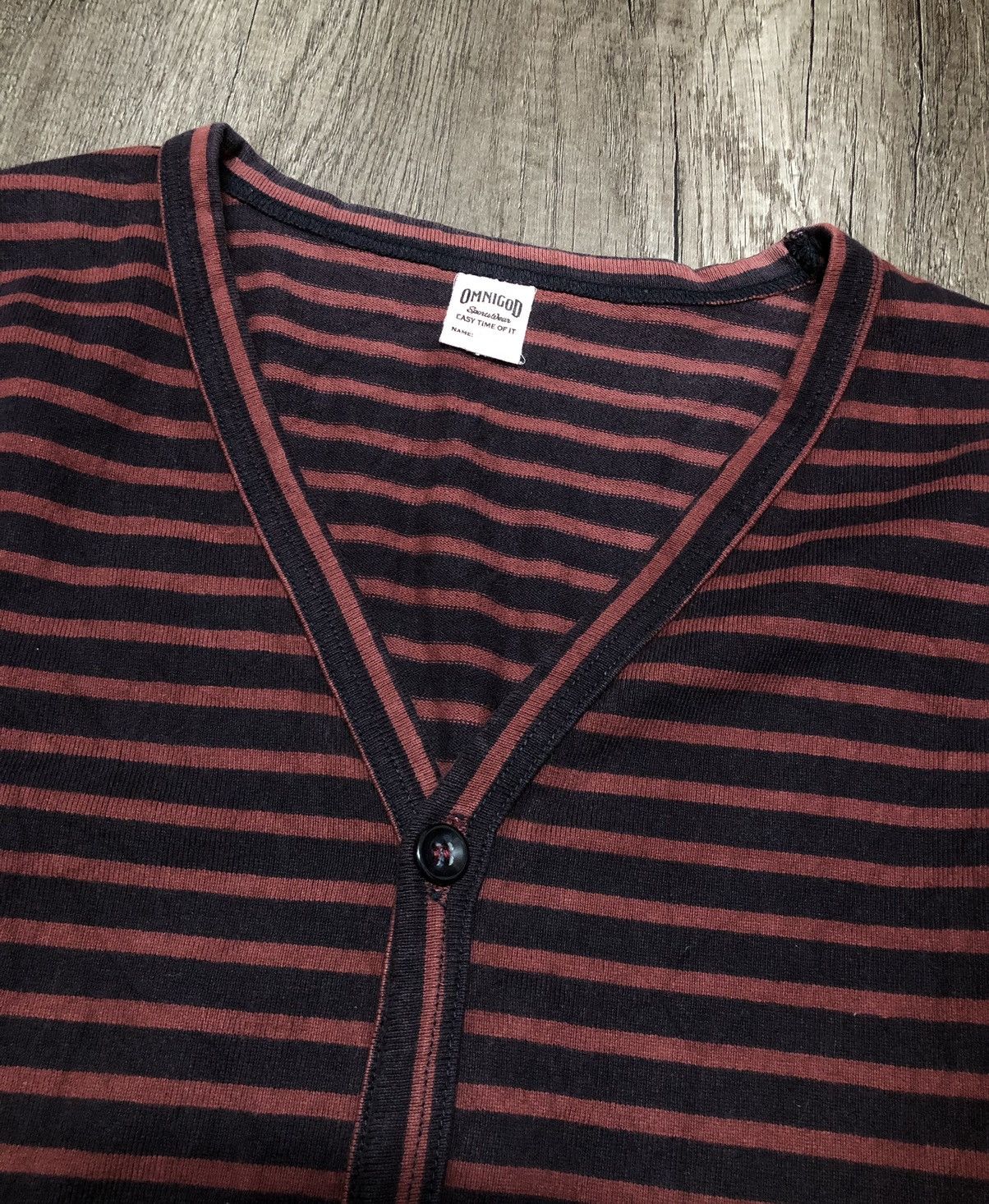 Japanese Brand × OMNIGOD VINTAGE OMNIGOD CARDIGAN SHIRT JAPANESE BRAND Size S / US 4 / IT 40 - 7 Thumbnail