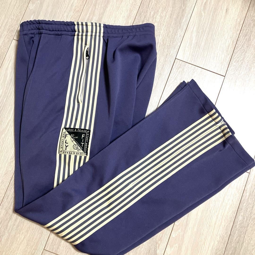Kapital KAPITAL Smooth Jersey Stuntman & Woman Track Pants Purple 3 Size US 29 - 3 Thumbnail