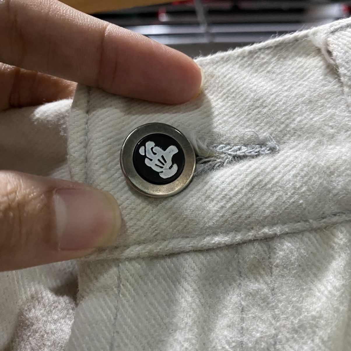 Mambo × Vintage Vintage Mambo Australia White Plain Casual Pants Size US 32 / EU 48 - 14 Thumbnail