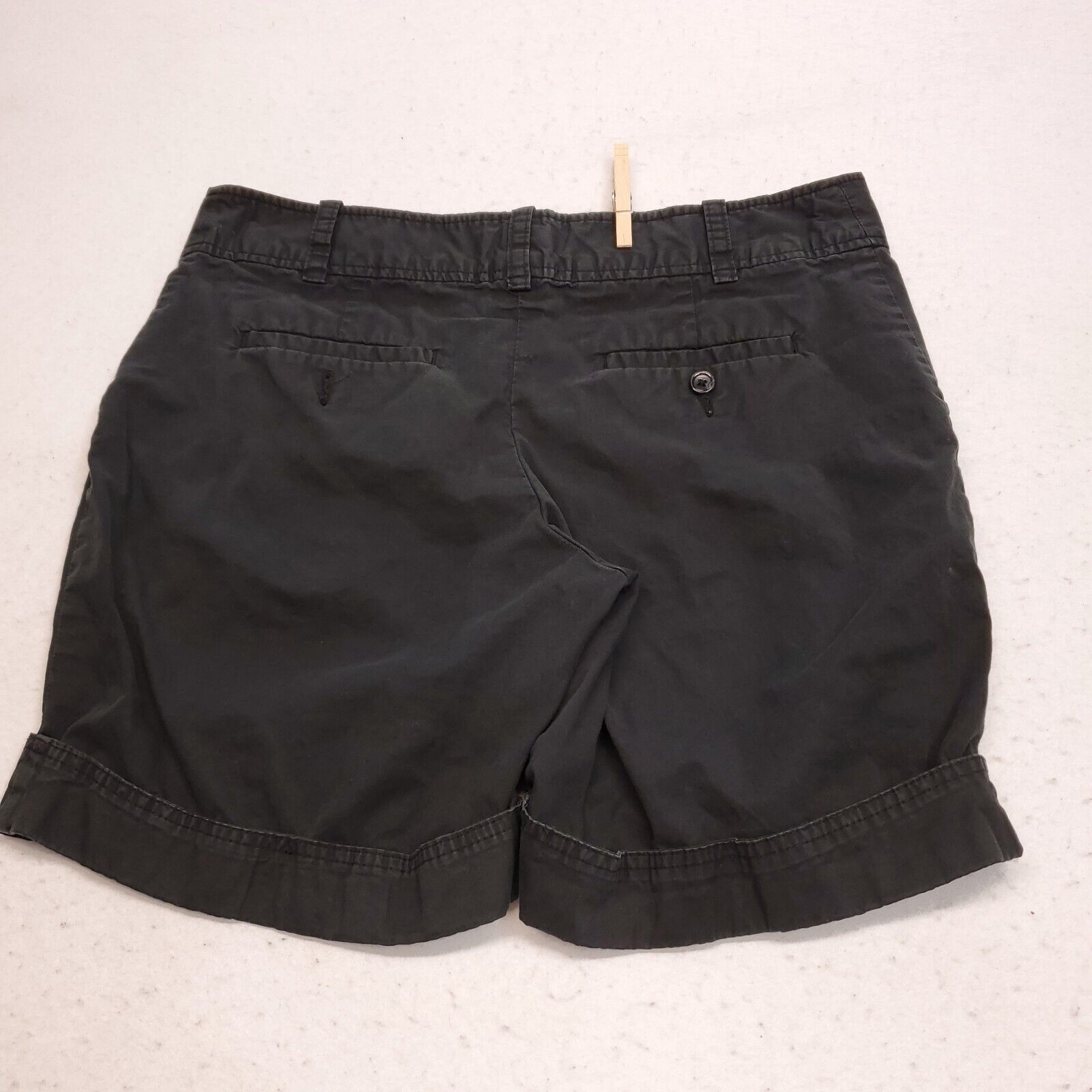 Mossimo Mossimo Stretch Chino Short Shorts Womens Size 12 Black Size 36" / US 14 / IT 50 - 7 Thumbnail