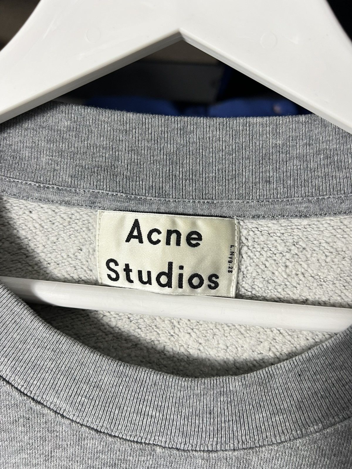 Acne Studios 🩶 Acne Studios Bird Z Sweatshirt Fleece Pullover Cropped Size XS / US 0-2 / IT 36-38 - 7 Thumbnail
