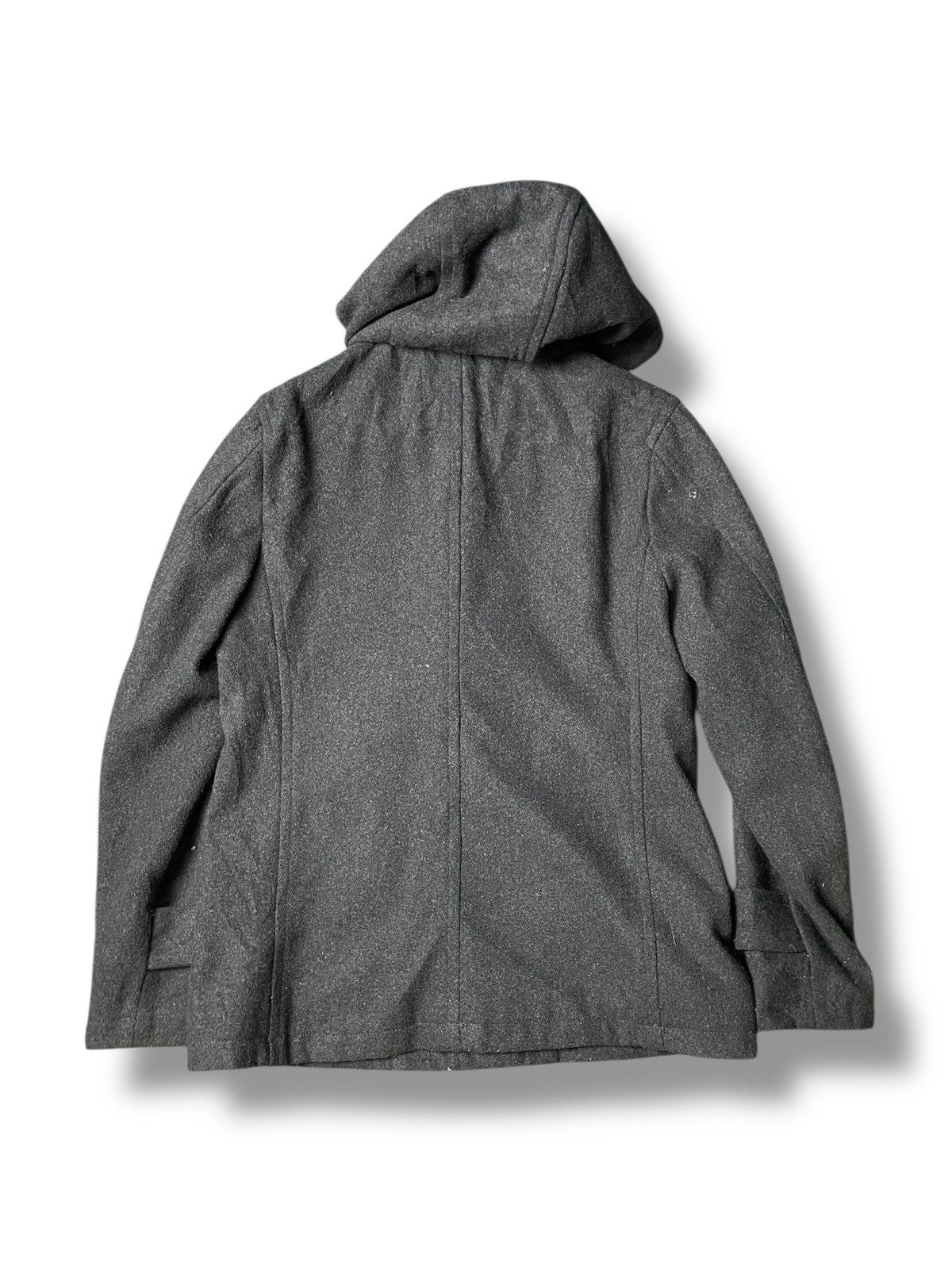 Japanese Brand × URBAN RESEARCH DOORS × Vintage Urban Research Wool Buttoned Hooded Jacket (109) Size US XXS / EU 40 - 8 Thumbnail