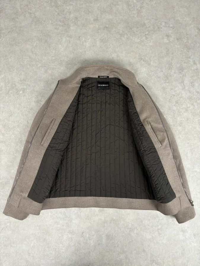 Emporio Armani AW2021 Emporio Armani Classy Beige Wool Jacket Size US M / EU 48-50 / 2 - 7 Thumbnail