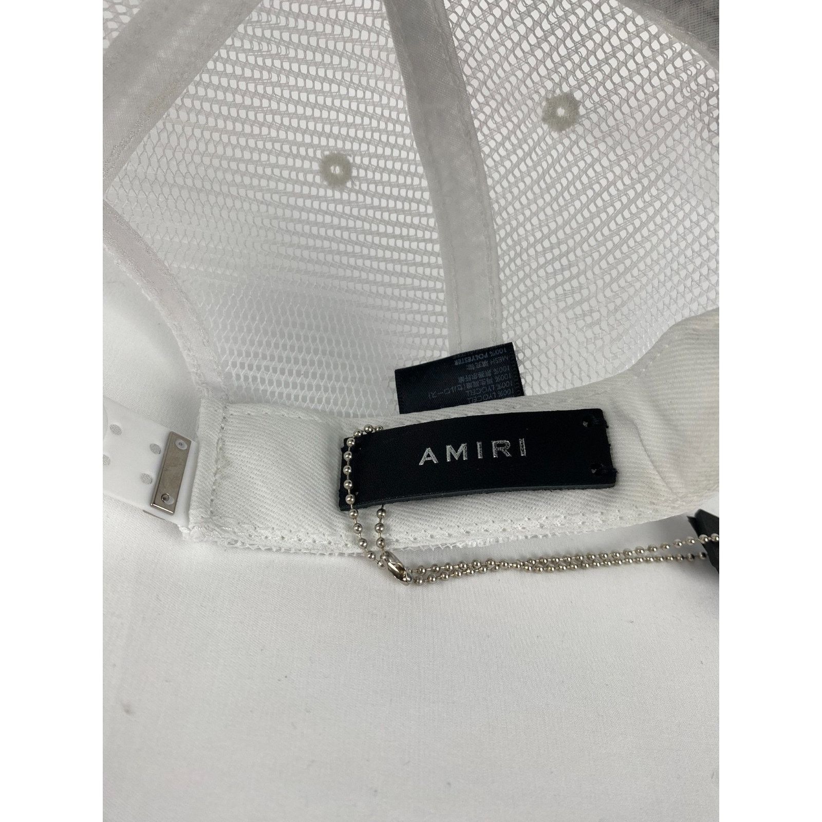 Amiri o1rshd1 Q:2 / Size :OS/ Core Logo Trucker Hat / Cap in White Size ONE SIZE - 10 Thumbnail