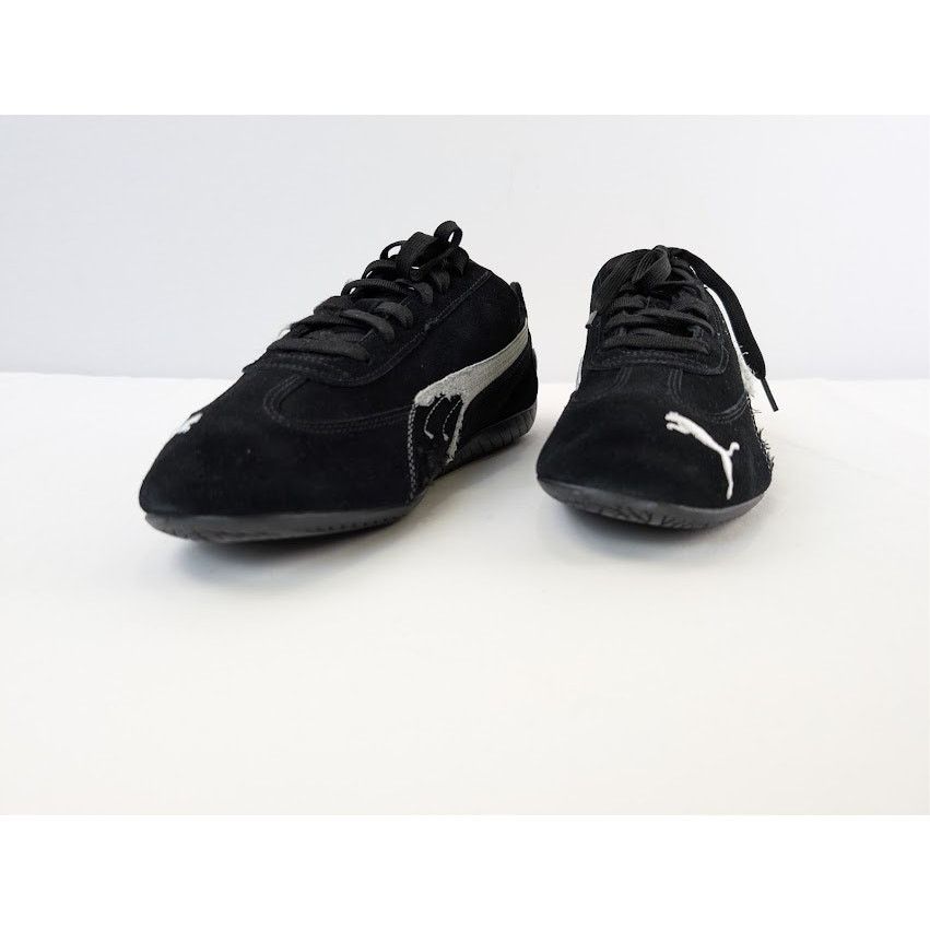 Balenciaga × Puma o1rshd1 Q:3 / Speedcat Destroyed Low Top Sneaker in Black Size US 11 / EU 44 - 8 Thumbnail