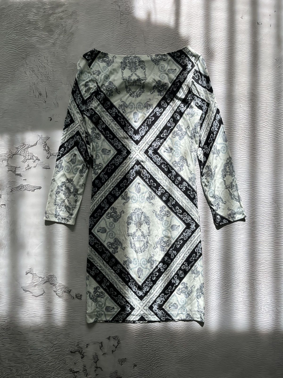 Philipp Plein Philipp Plein Couture Limited Edition Monogram Dress White Size XS / US 0-2 / IT 36-38 - 10 Thumbnail