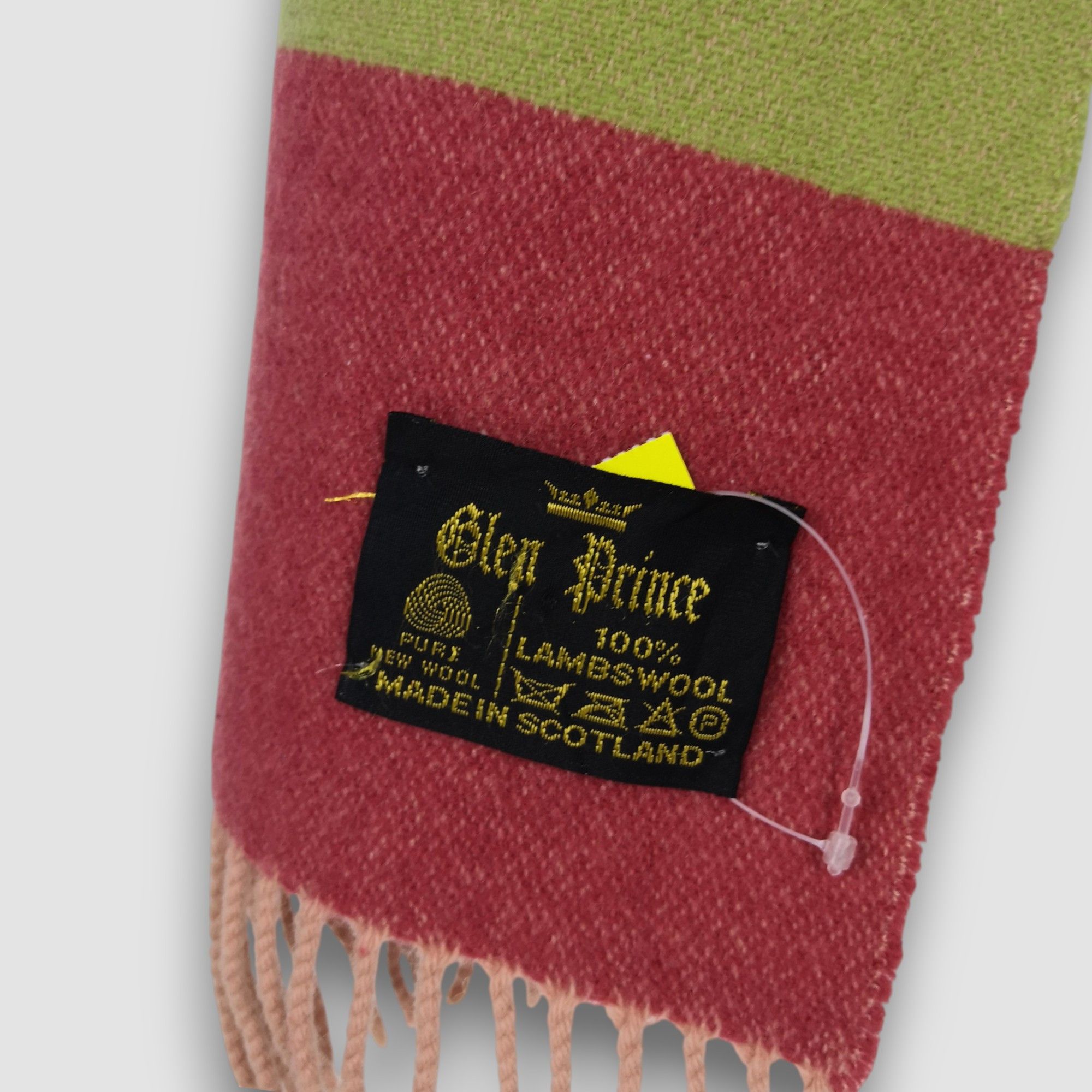 Vintage Vintage Glen Prince Scarf Wool Cashmere Muffler Scarves Size ONE SIZE - 4 Thumbnail