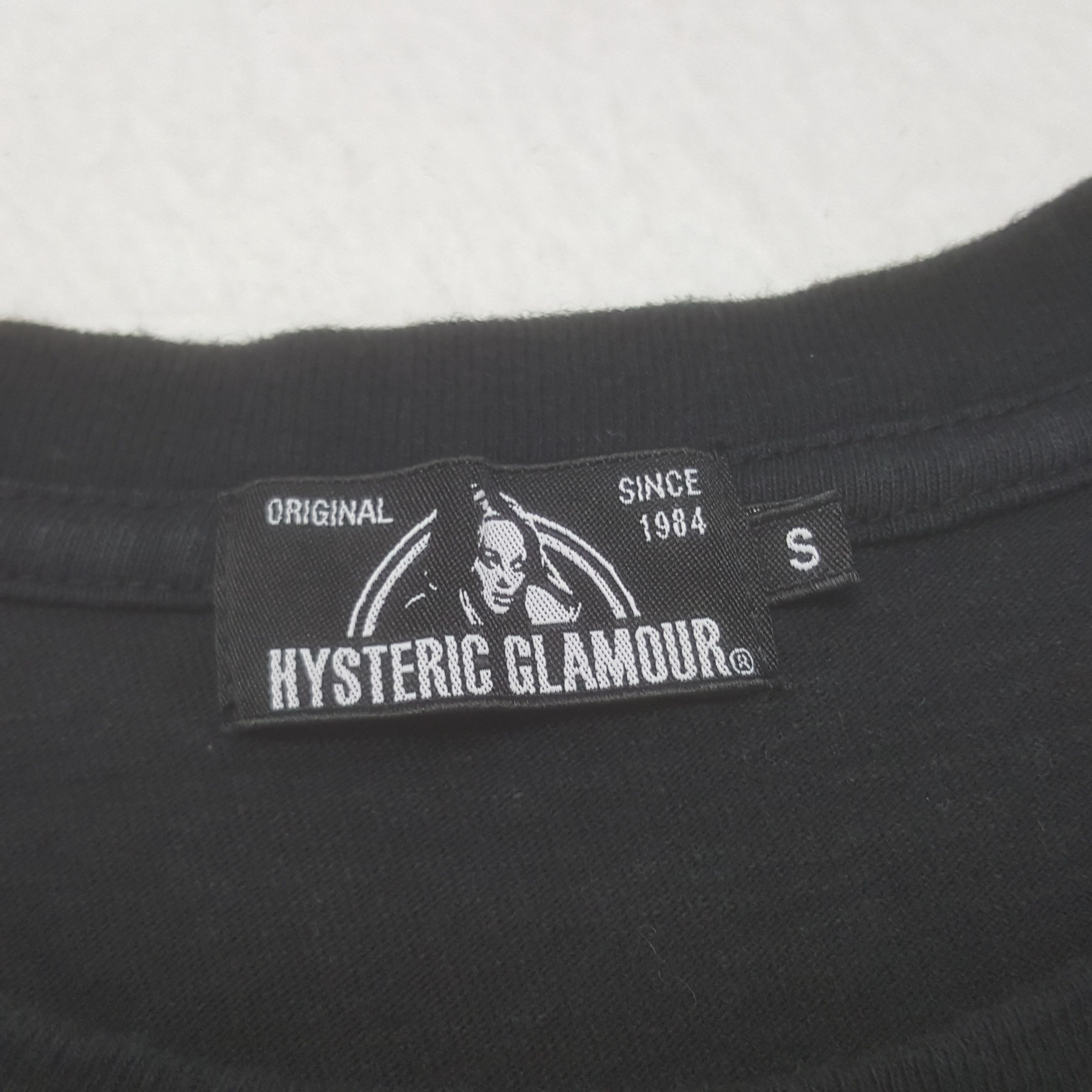 Hysteric Glamour × Japanese Brand × Vintage Vintage Hysteric Glamour Shocker T-shirt Size US S / EU 44-46 / 1 - 5 Thumbnail