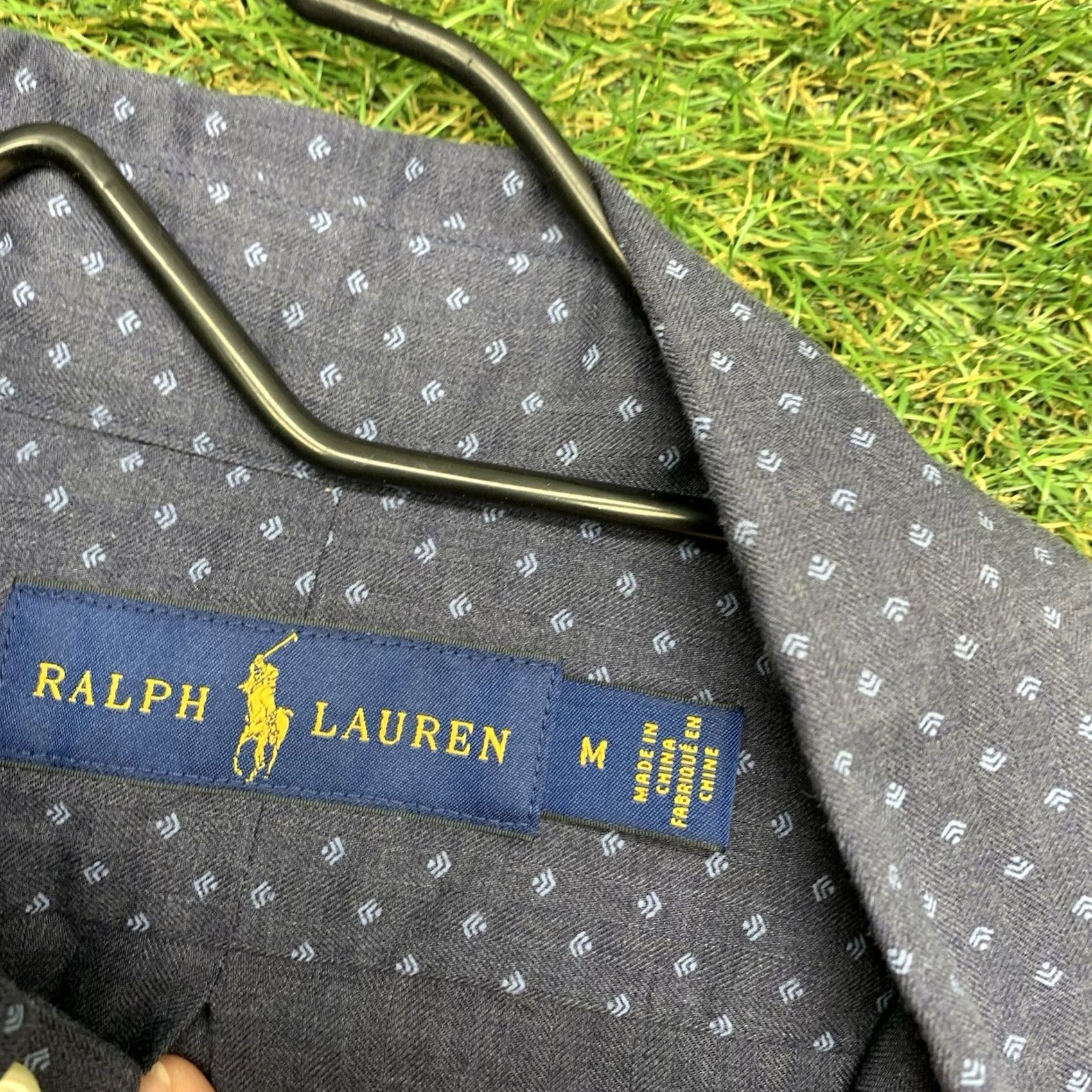 Polo Ralph Lauren Polo Ralph Lauren Button Up Shirt Mens Medium Long Sleeve Blue Geometric Preppy Classic NWT Button-Down Size US M / EU 48-50 / 2 - 4 Thumbnail