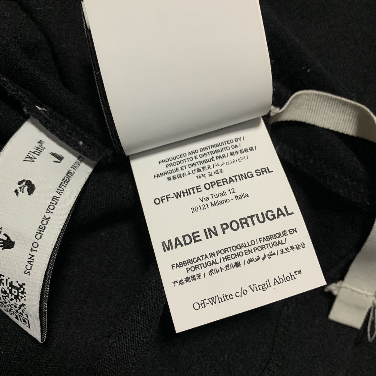 Off-White Off White XXS Bolt Arrows Black Tee Virgil Abloh Size US XXS / EU 40 - 9 Thumbnail