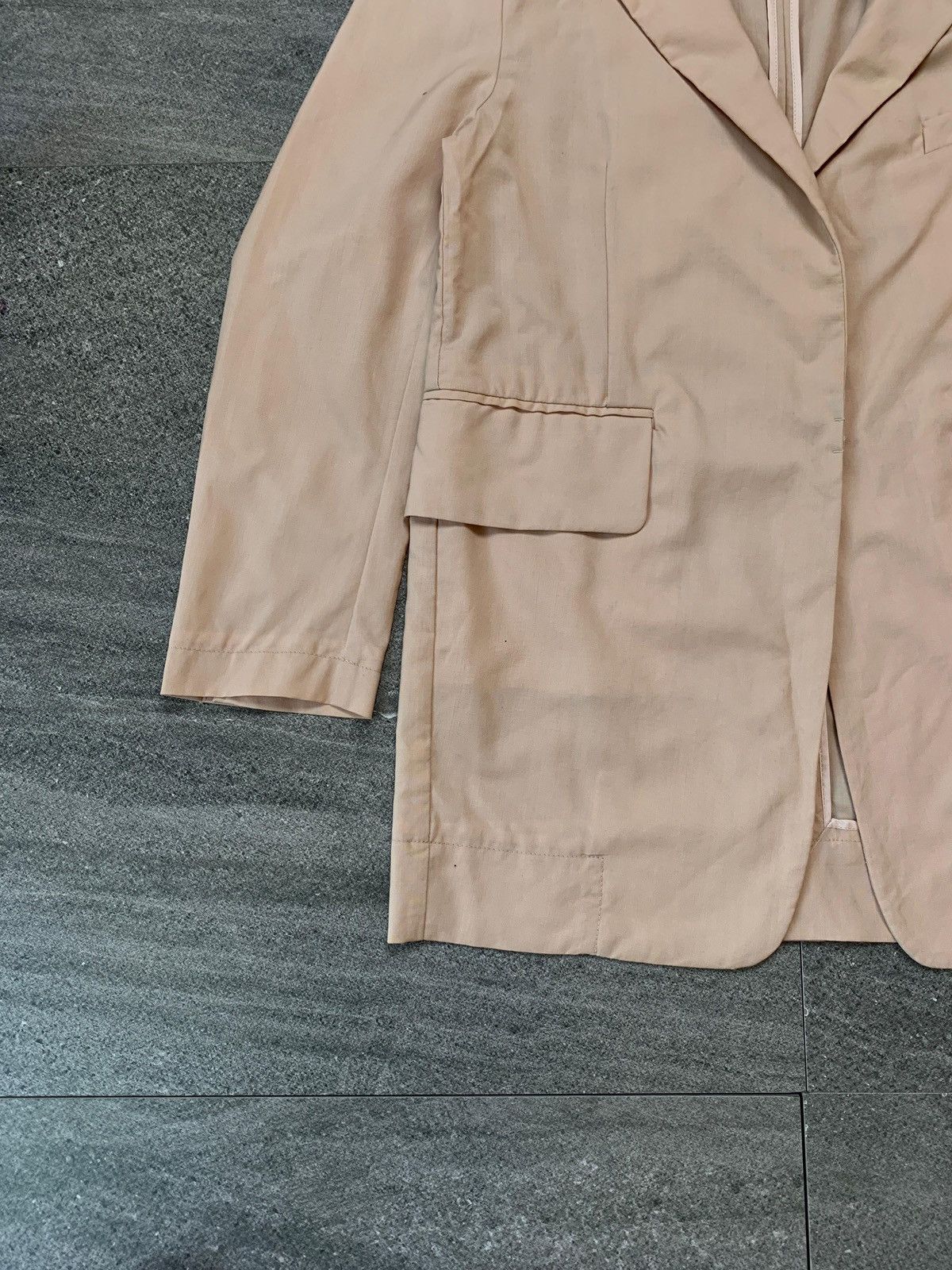 Maison Margiela FREE TAX ! MM6 Peach Light Wool Blazer Jacket Size US S / EU 44-46 / 1 - 3 Thumbnail