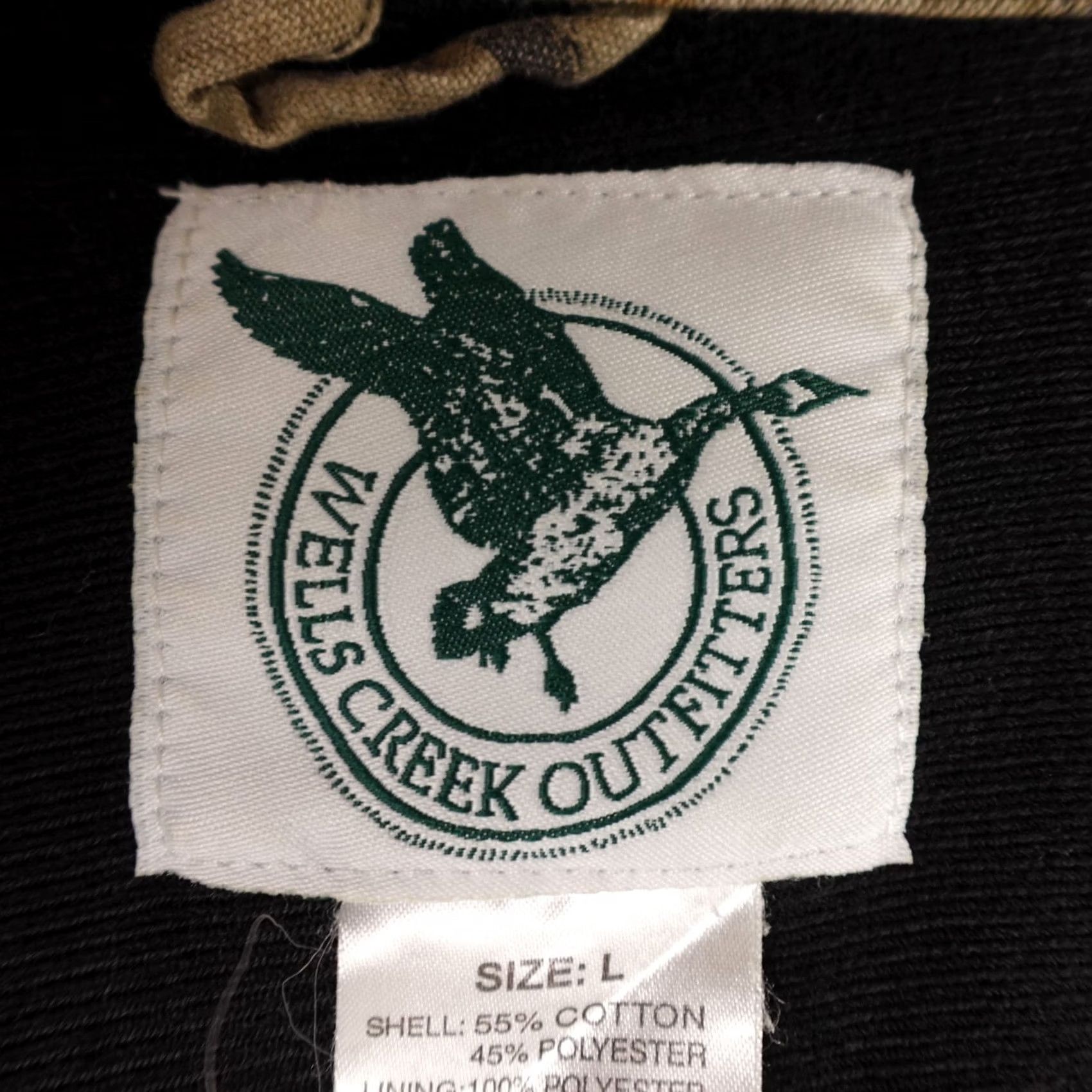 Vintage VINTAGE Wells Creek Outfitters Jacket Mens Large Green Camo Hunting Mossy Oak Size US L / EU 52-54 / 3 - 2 Thumbnail