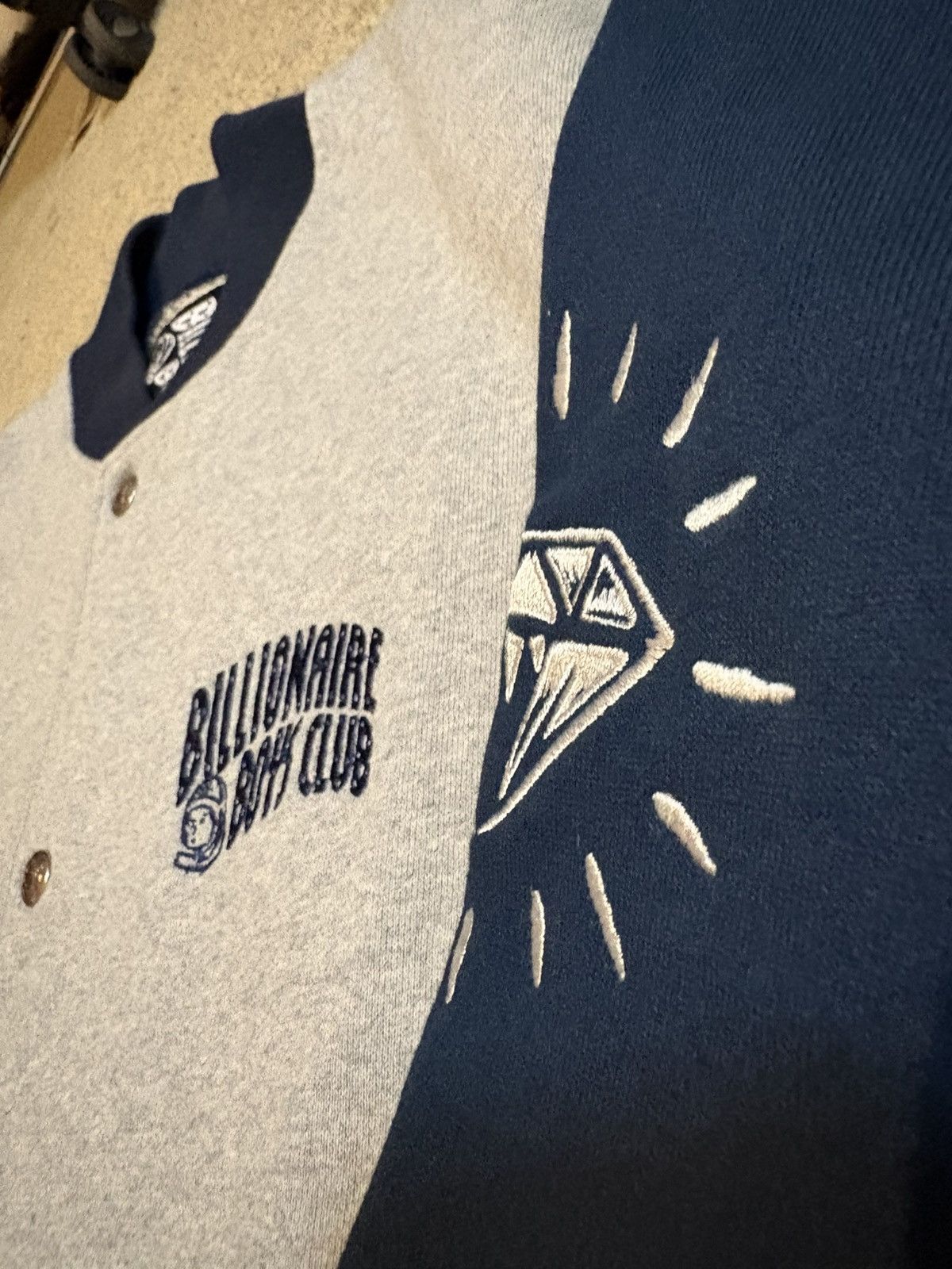 Billionaire Boys Club Season 2 Billionaire Boys Club Diamond Varsity Jacket Size US L / EU 52-54 / 3 - 3 Thumbnail