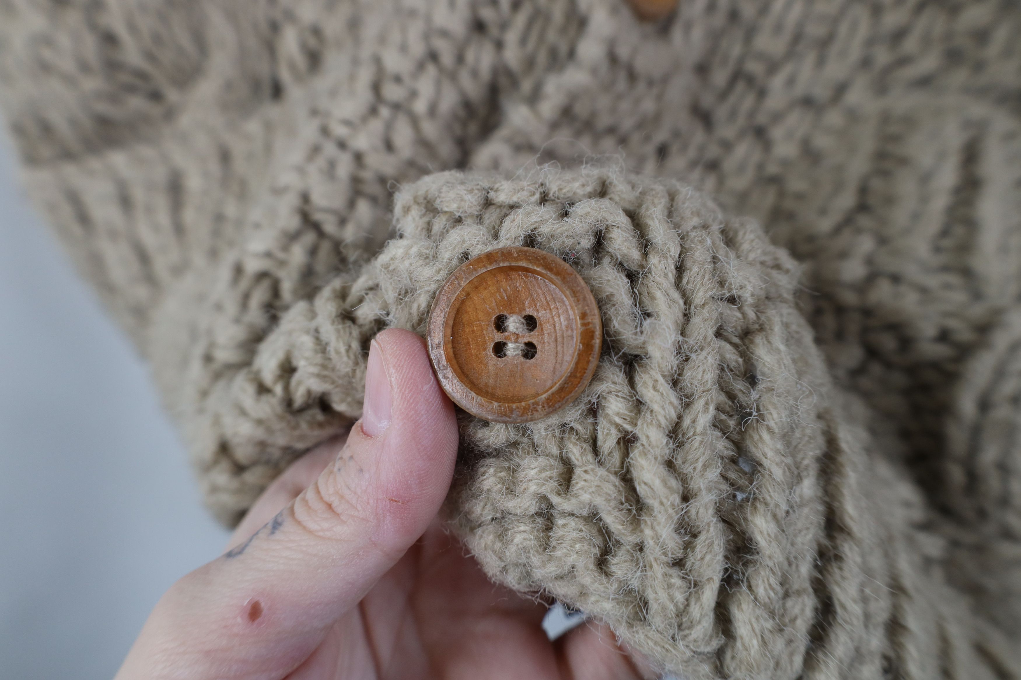 Vintage Vintage 70s Streetwear Crochet Fisherman Sweater Vest USA Size US XL / EU 56 / 4 - 6 Thumbnail