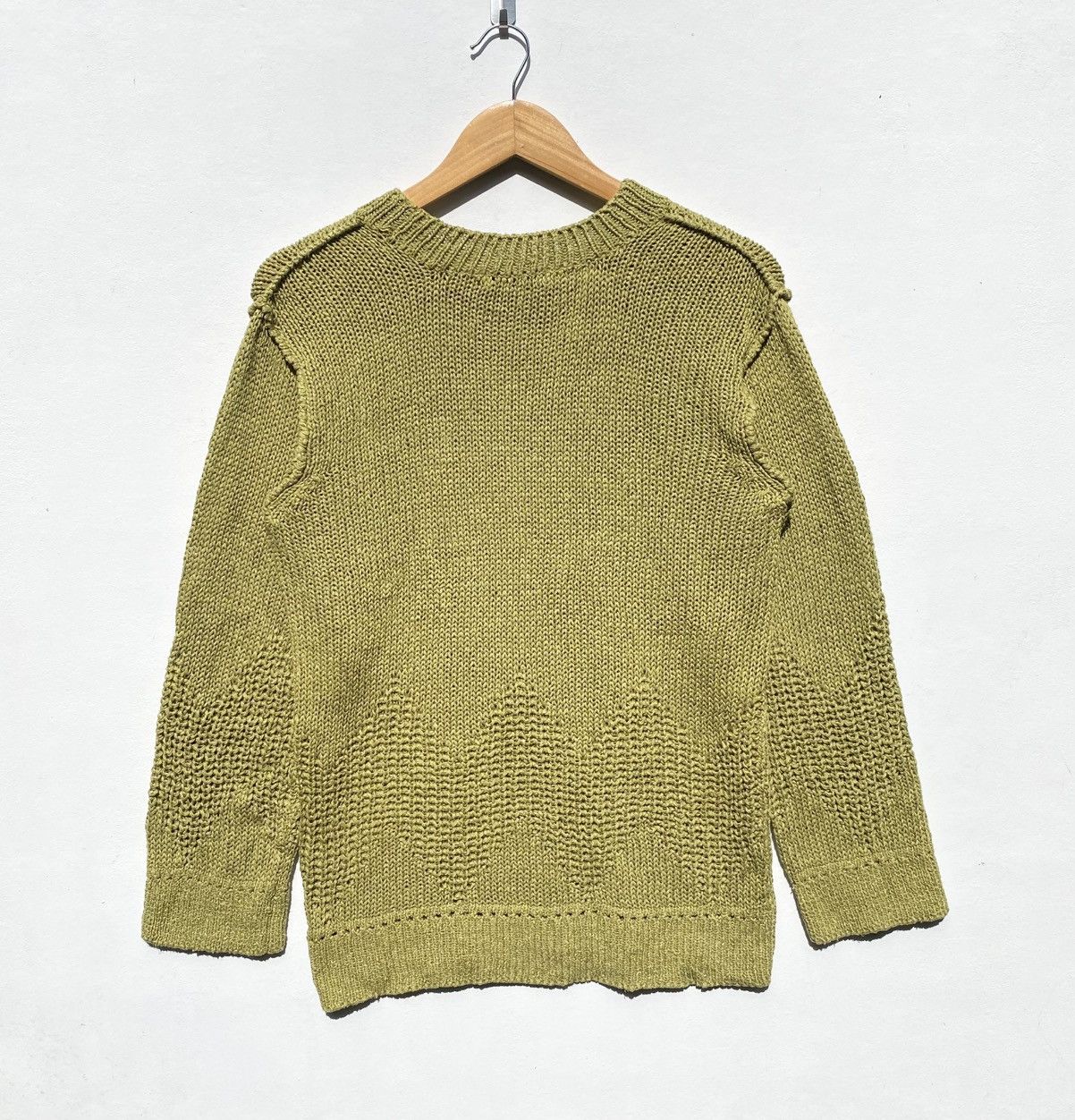 Issey Miyake Issey Miyake Design Woven Knitwear Sweater Japan Designer Size US XS / EU 42 / 0 - 2 Thumbnail