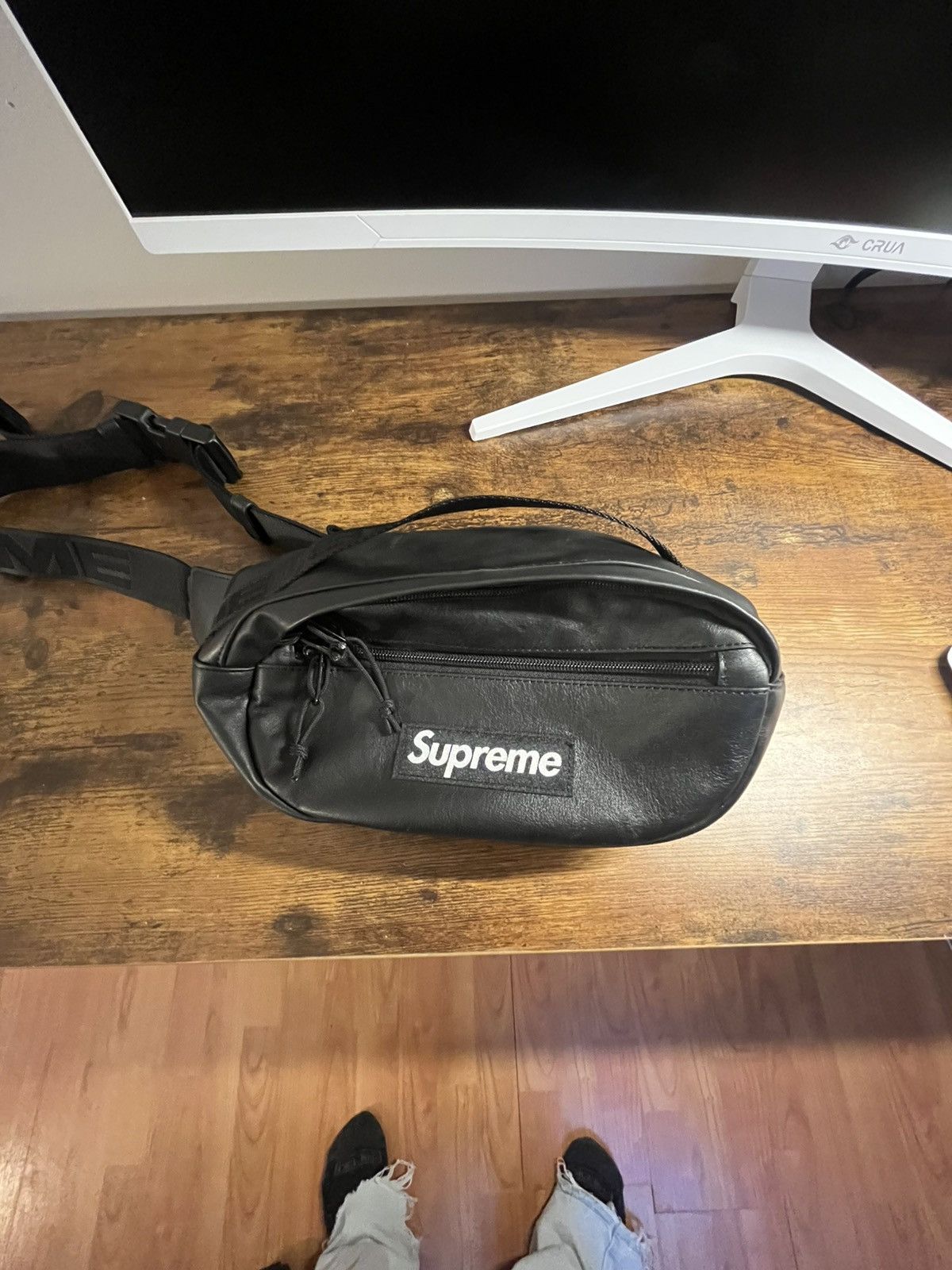 Supreme Supreme leather waist bag Size ONE SIZE - 1 Thumbnail