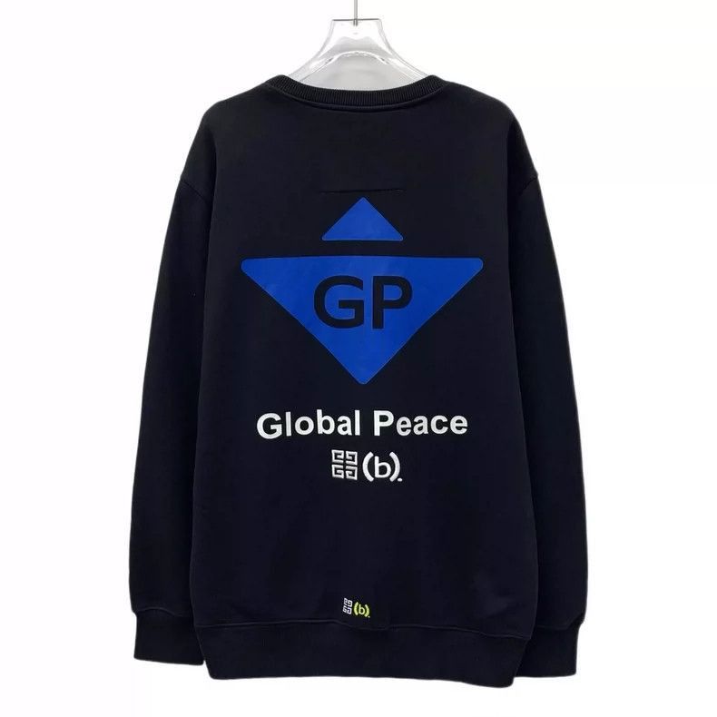 Givenchy Givenchy Givenchy x Bstroy Black Logo Print Sweatshirt -25 Size S / US 4 / IT 40 - 2 Thumbnail