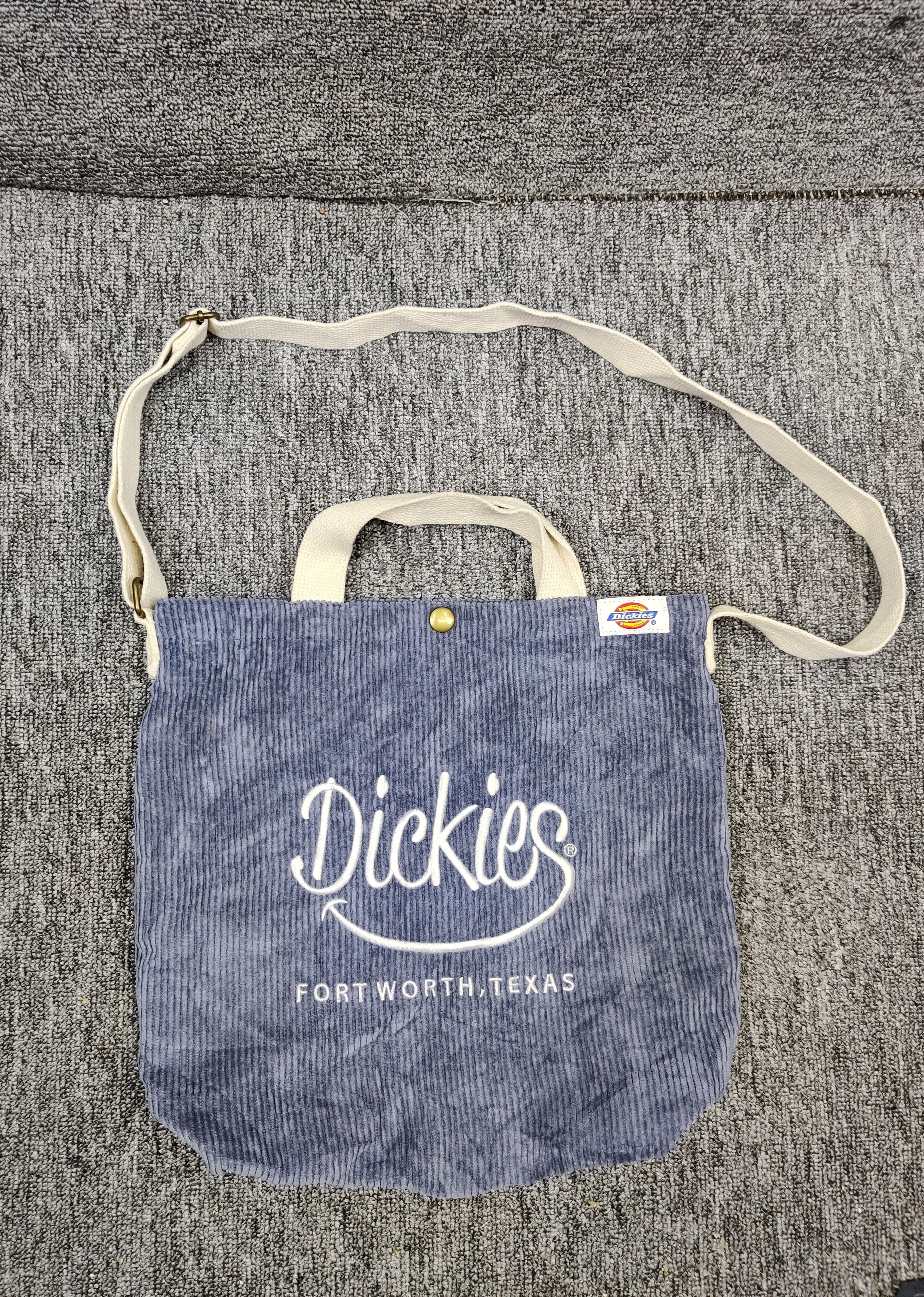 Dickies Vintage Dickies Blue Corduroy 2 way Tote Bag Size ONE SIZE - 1 Thumbnail