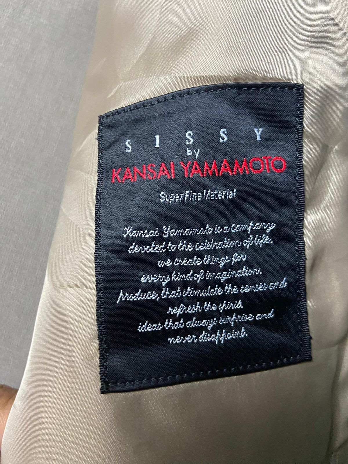 Kansai Yamamoto SISSY Kansai Yamamoto Single Breasted Blazer (163) Size US XS / EU 42 / 0 - 7 Thumbnail
