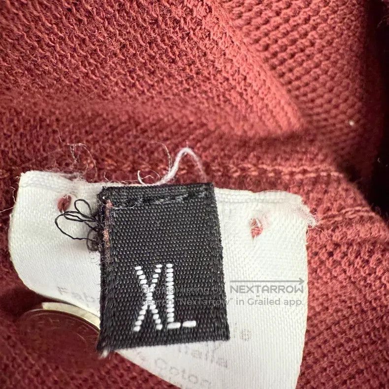 Hermes Hermes Brick Red Patchwork Vertical Button Short Sleeve Po Size US XL / EU 56 / 4 - 4 Thumbnail