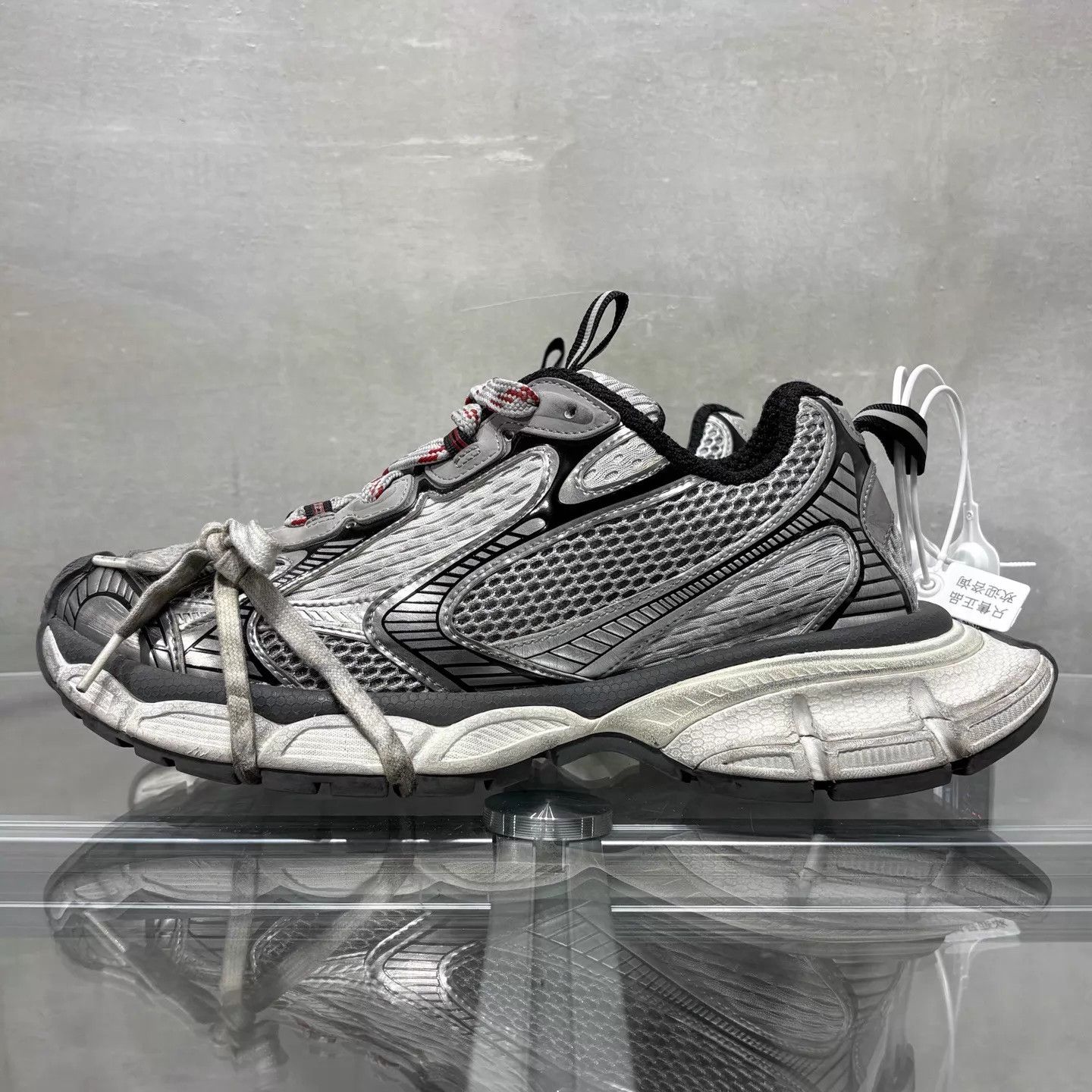 Balenciaga Balenciaga 3XL Gray Dad Shoes 41 Size US 8 / EU 41 - 3 Thumbnail