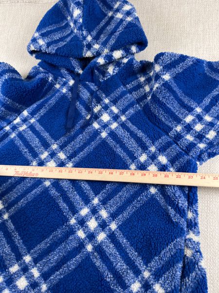 Burberry Burberry FW23 Plaid-Check Pattern Fleece Pullover Hoodie Size US S / EU 44-46 / 1 - 7 Thumbnail