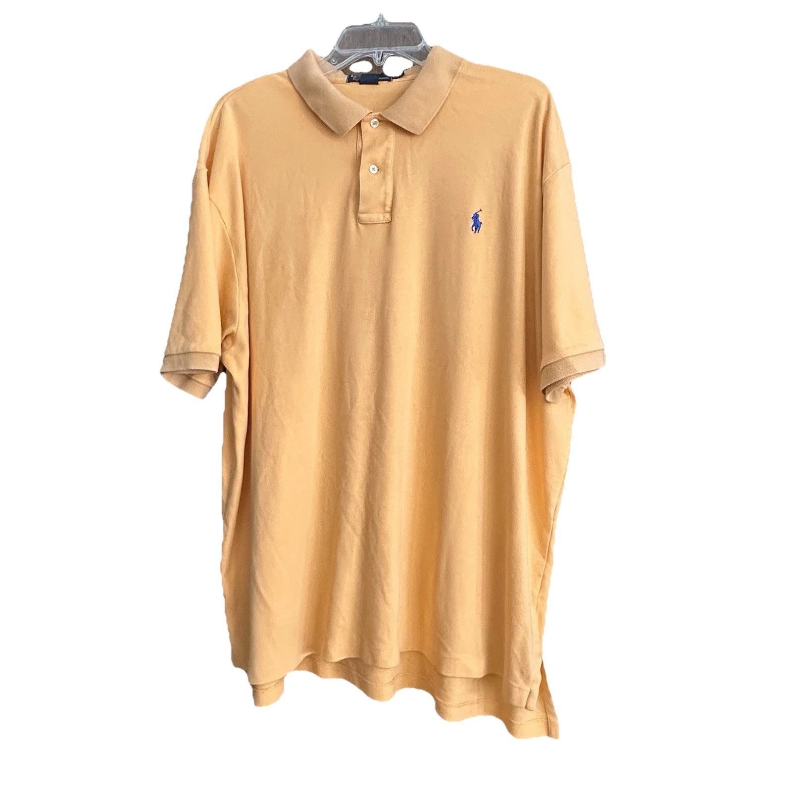 Ralph Lauren Polo Ralph Lauren Men's Polo Shirt orange 2XL US short slv. Size US XXL / EU 58 / 5 - 3 Thumbnail