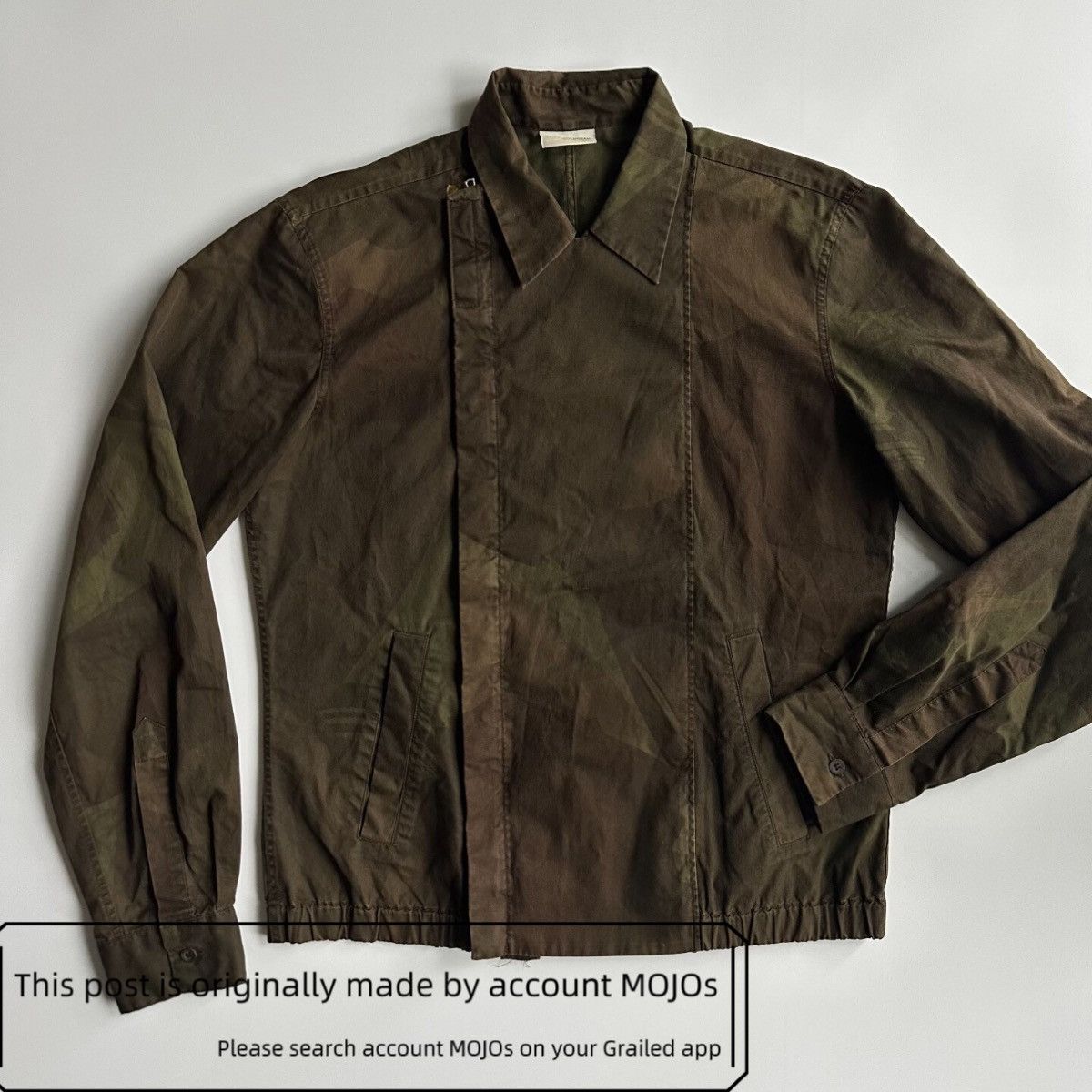 Dries Van Noten Sz 46 Dries Van Noten Napoleon Camo Jacket mojos7766 Size US S / EU 44-46 / 1 - 1 Thumbnail