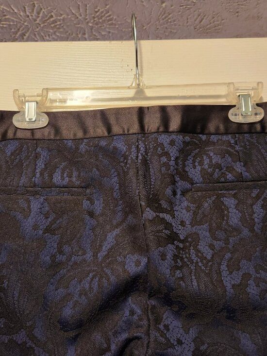 Chicos Chico's (black label) womens 100%polyester soiree pants 2/28 Size 26" / US 2 / IT 38 - 4 Thumbnail